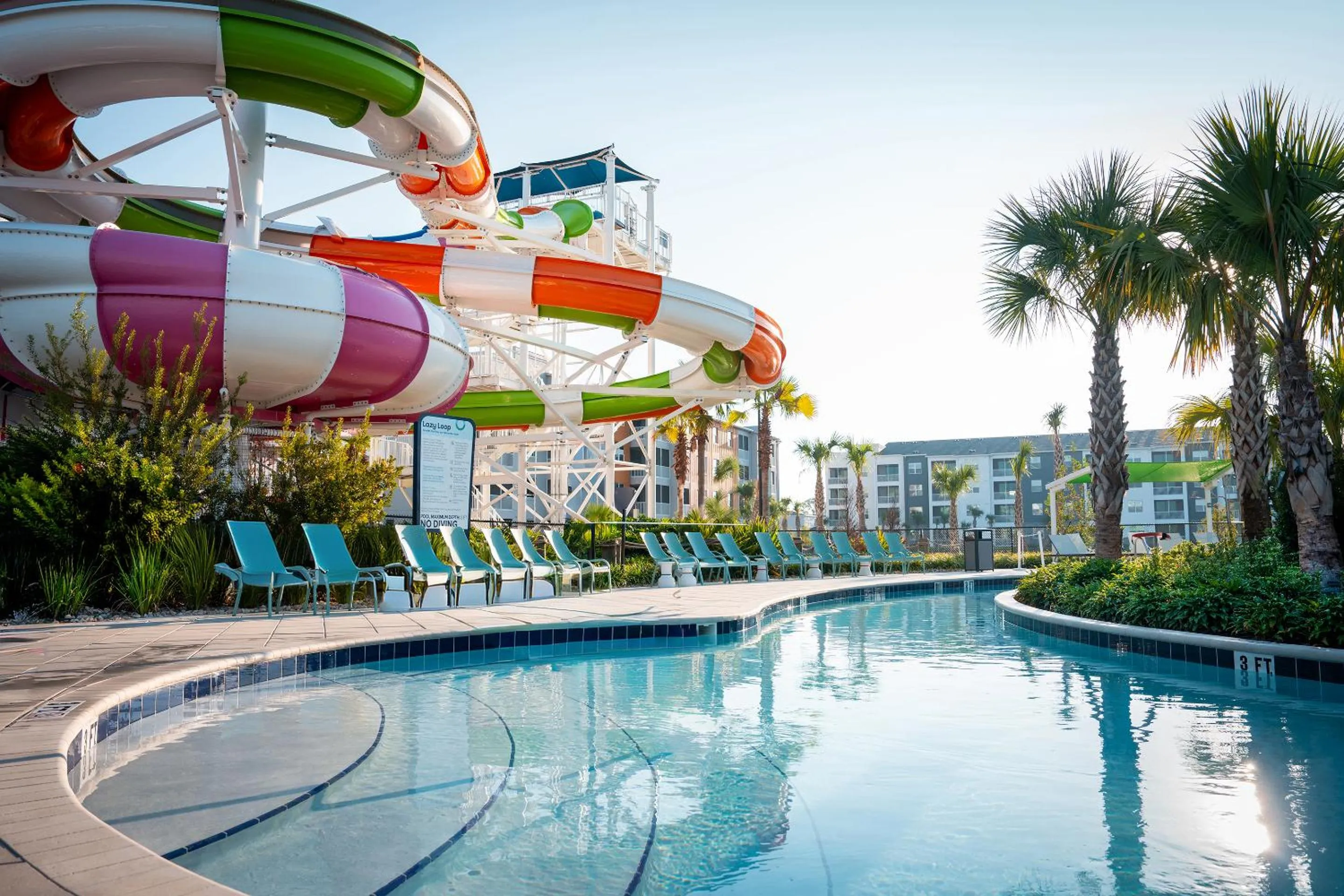 Aqua park in Villatel Orlando Resort