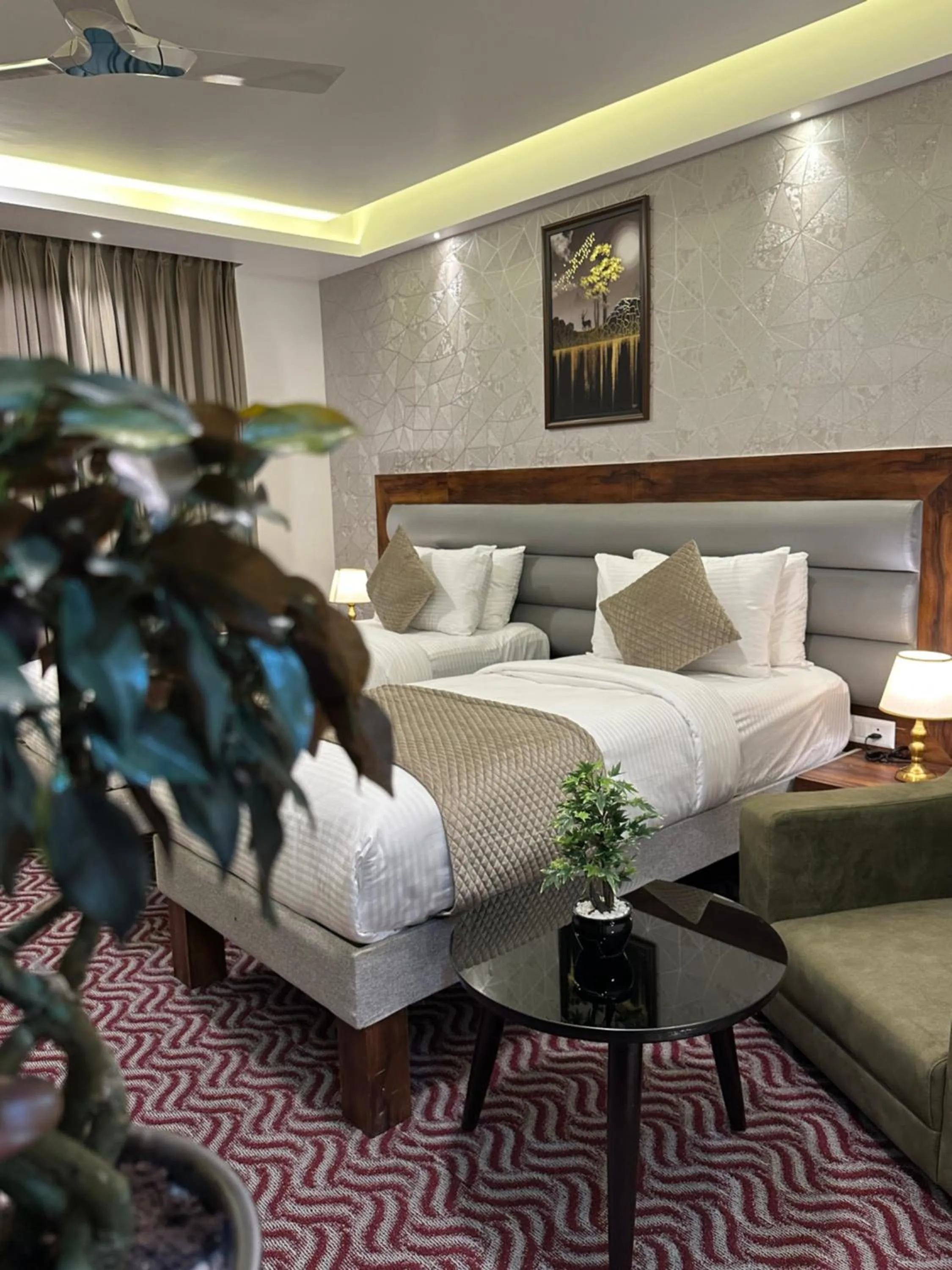 Bed in ROYAL ACE LUXUR