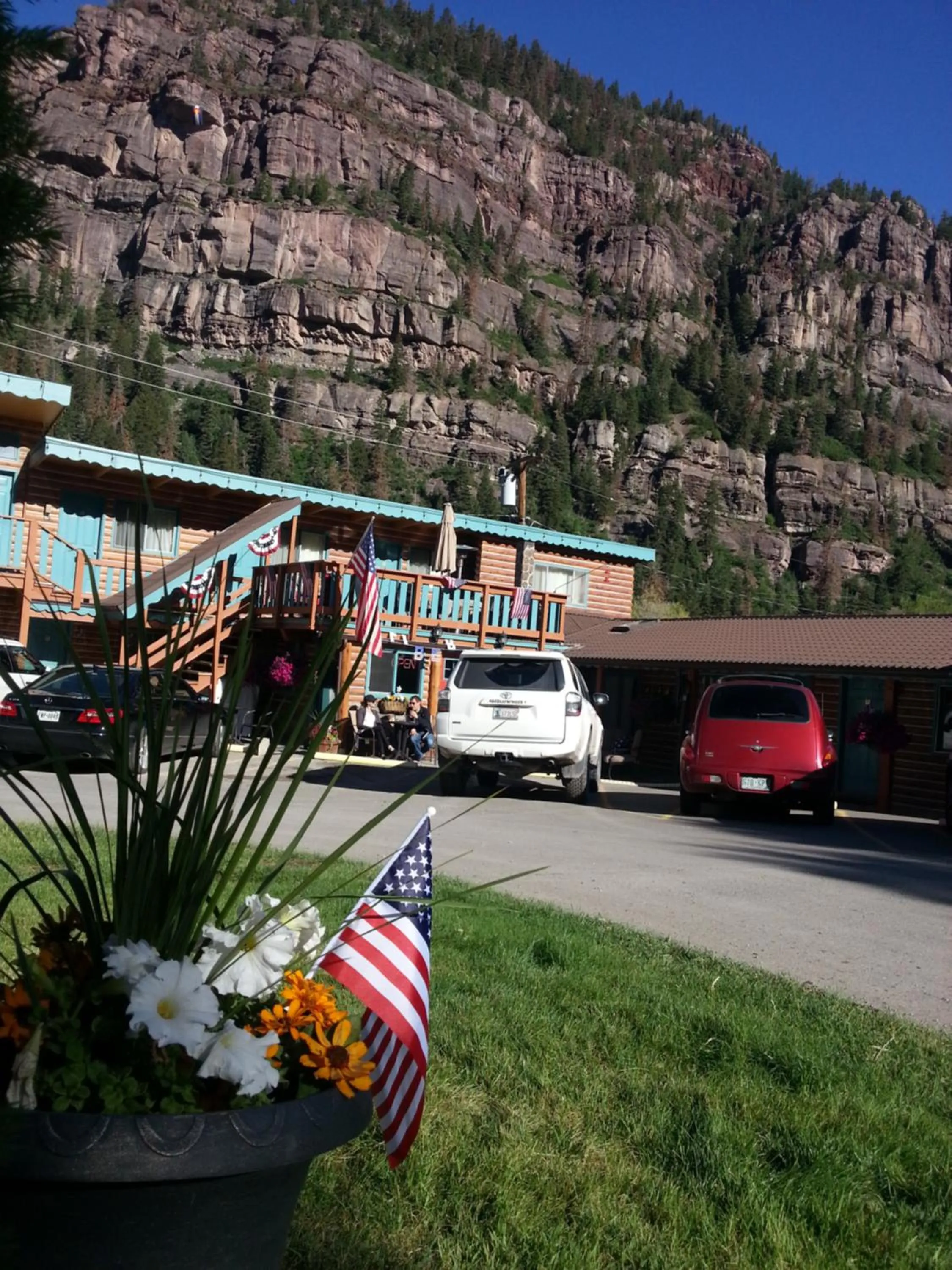 Balcony/Terrace in Ouray Inn