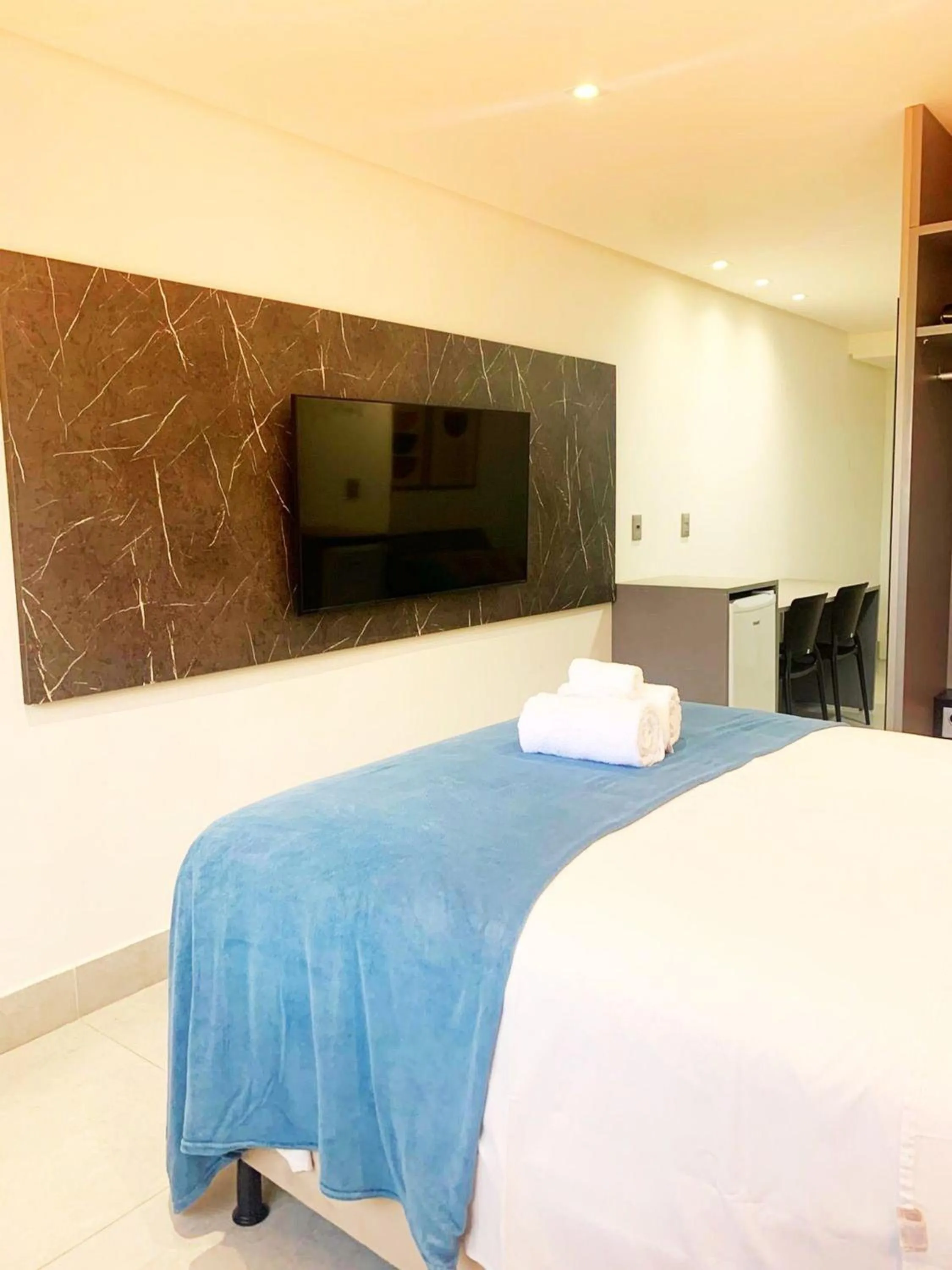 Bed in Flat beira-mar no Arpoar suítes