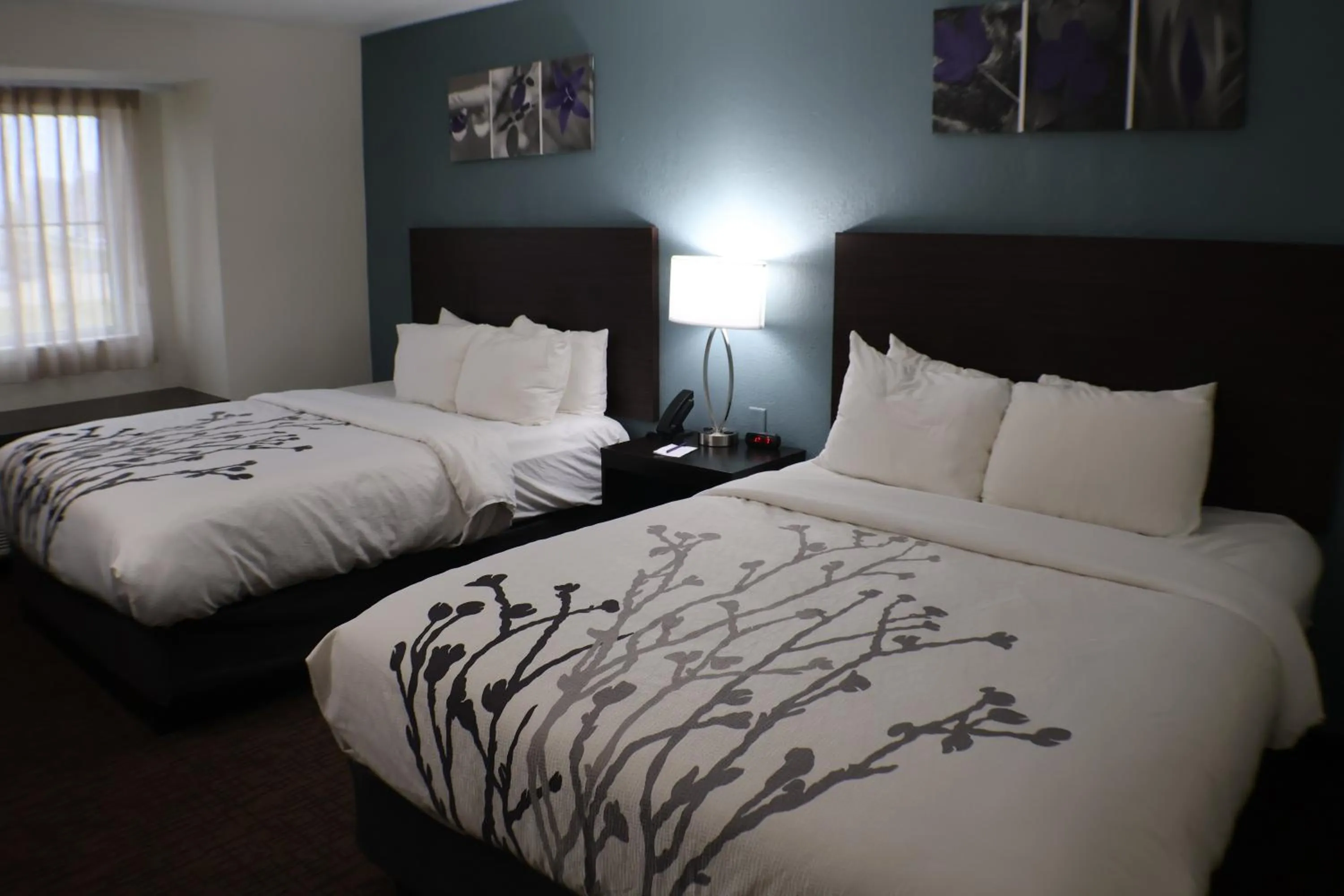 Bed in Sleep Inn Marion - Cedar Rapids