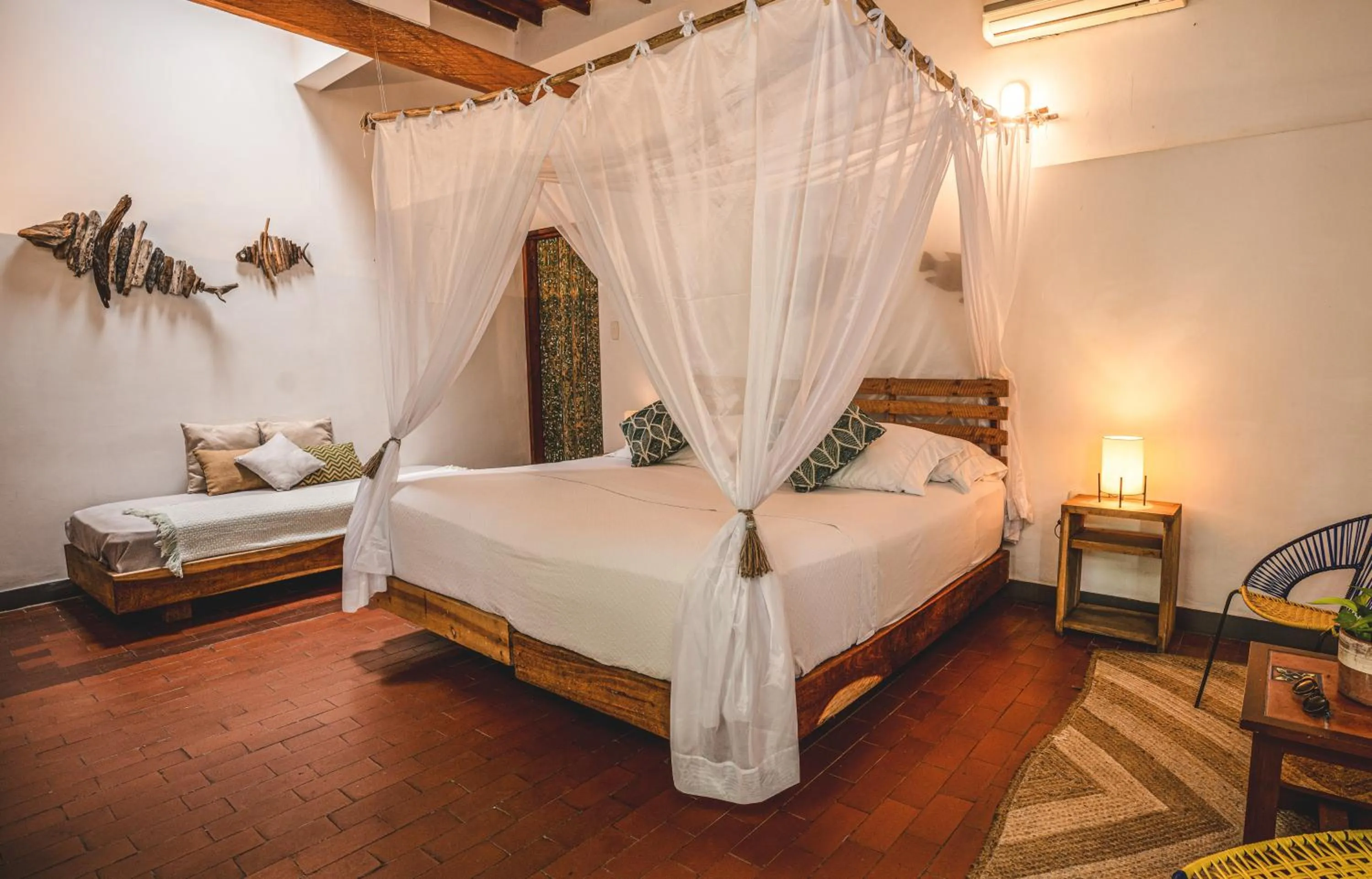 Bed in Waka Hotel Rural