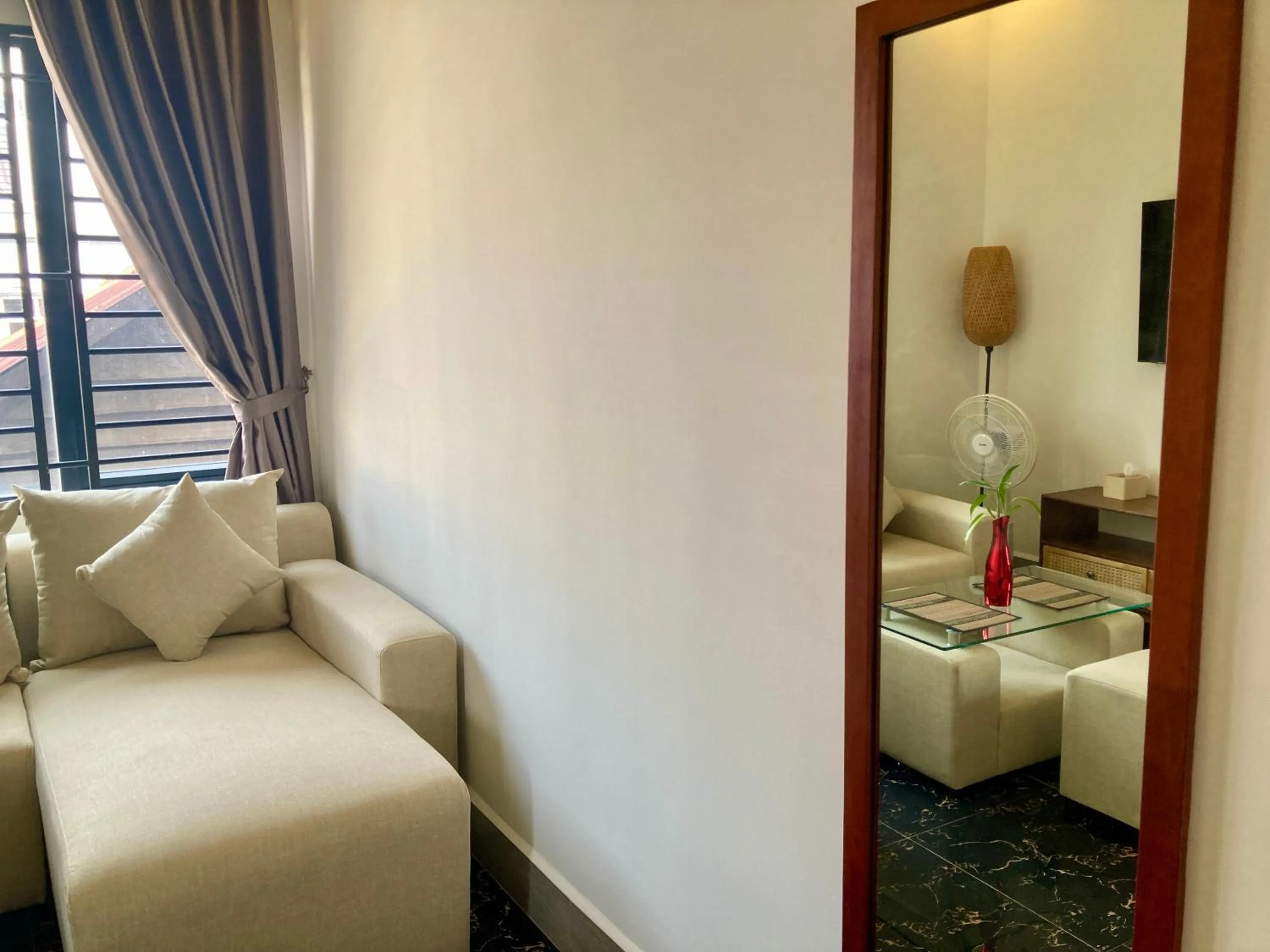 Living room in Lotus Haven Villa