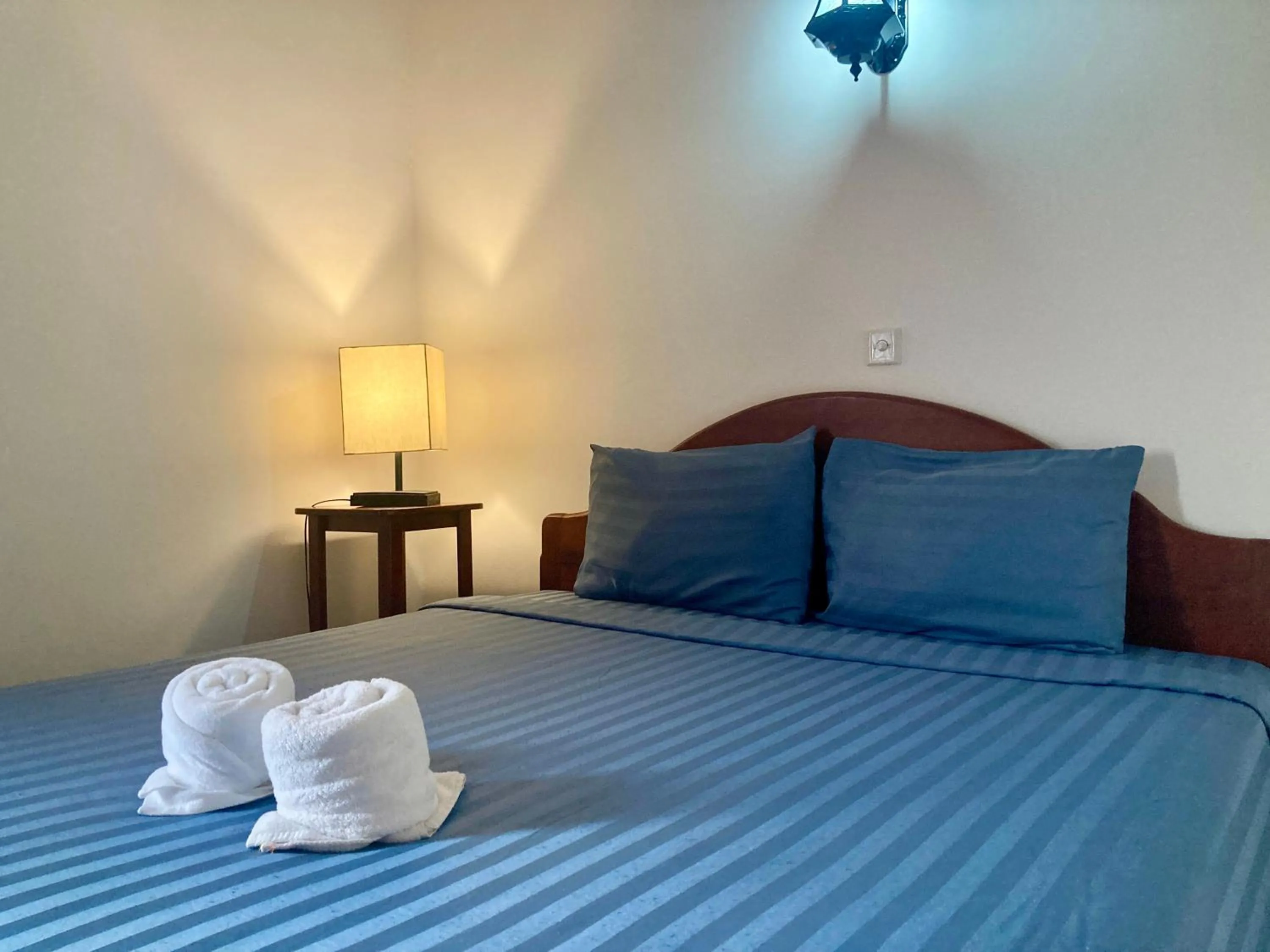 Bed in Lotus Haven Villa