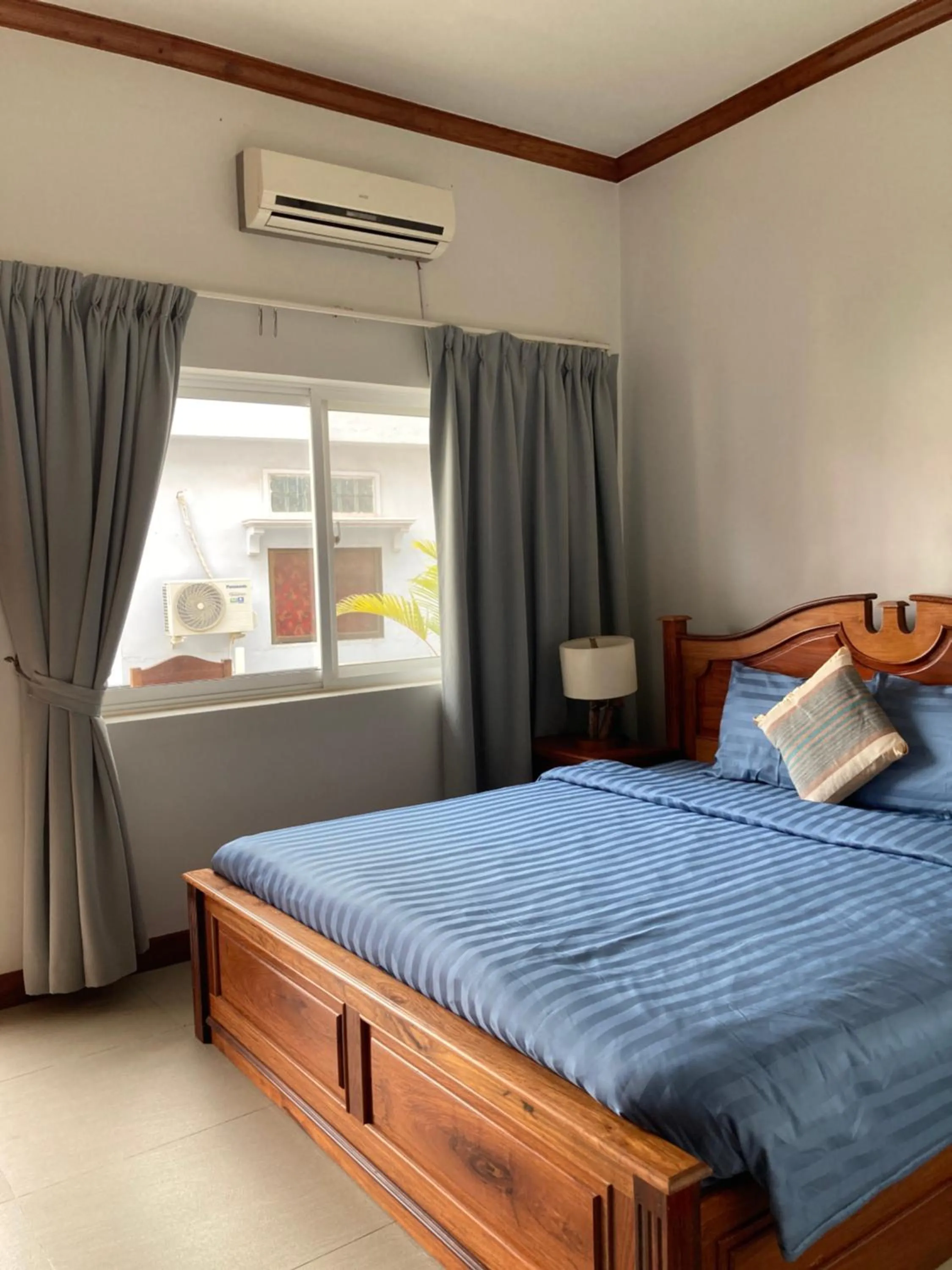 Bed in Lotus Haven Villa