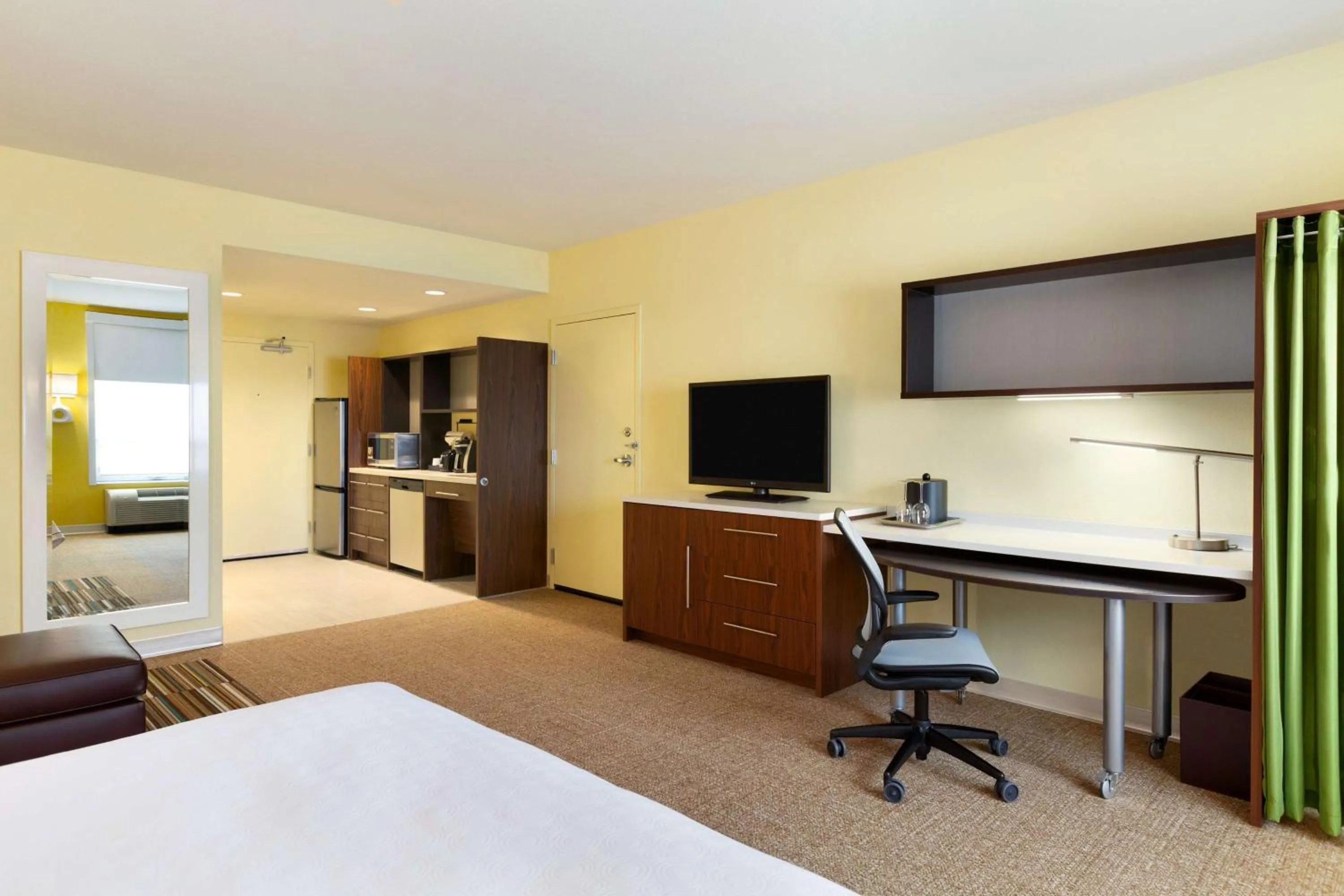 Bed in Home2 Suites by Hilton West Edmonton