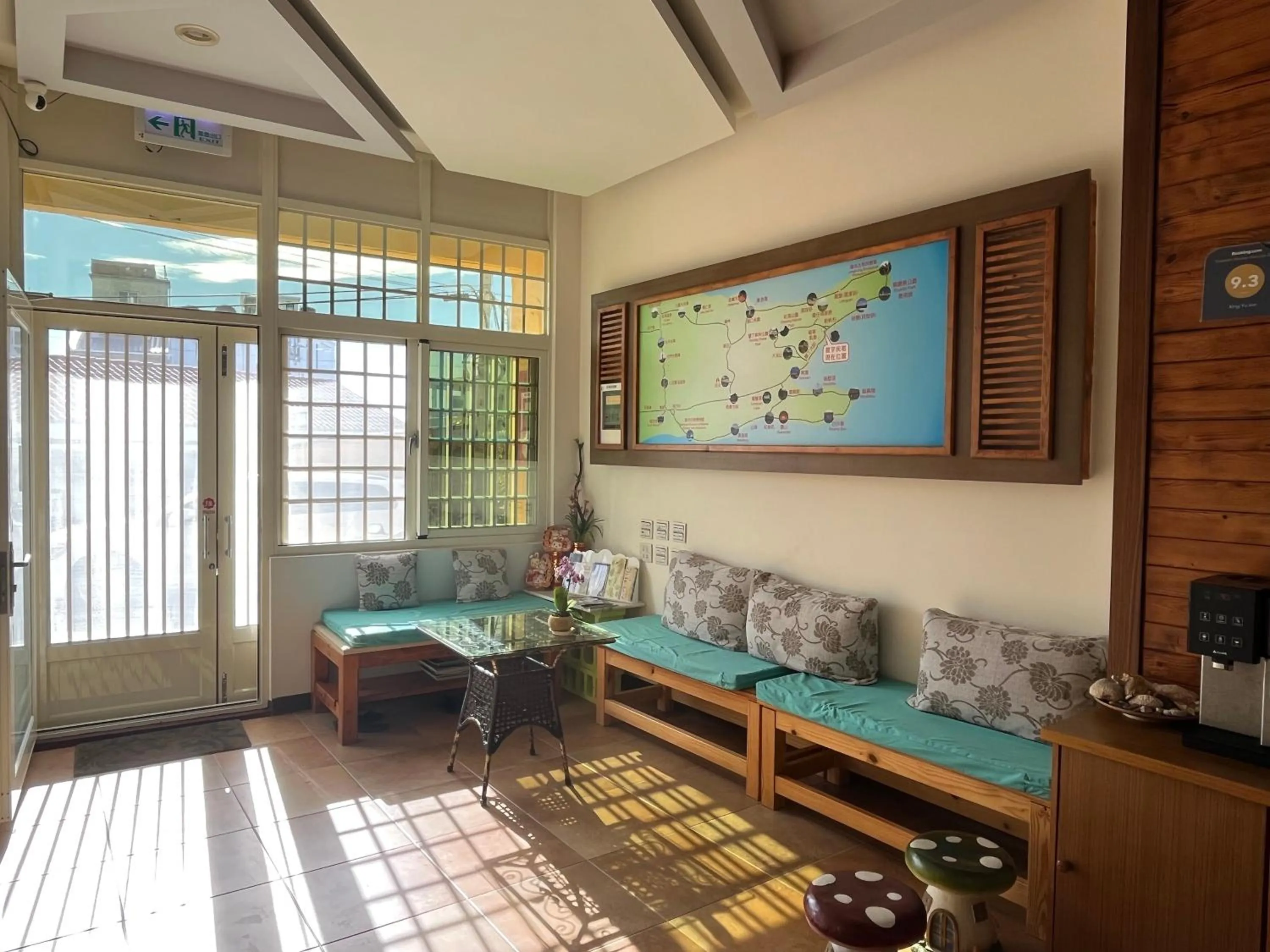 Living room in Xing Yu Inn