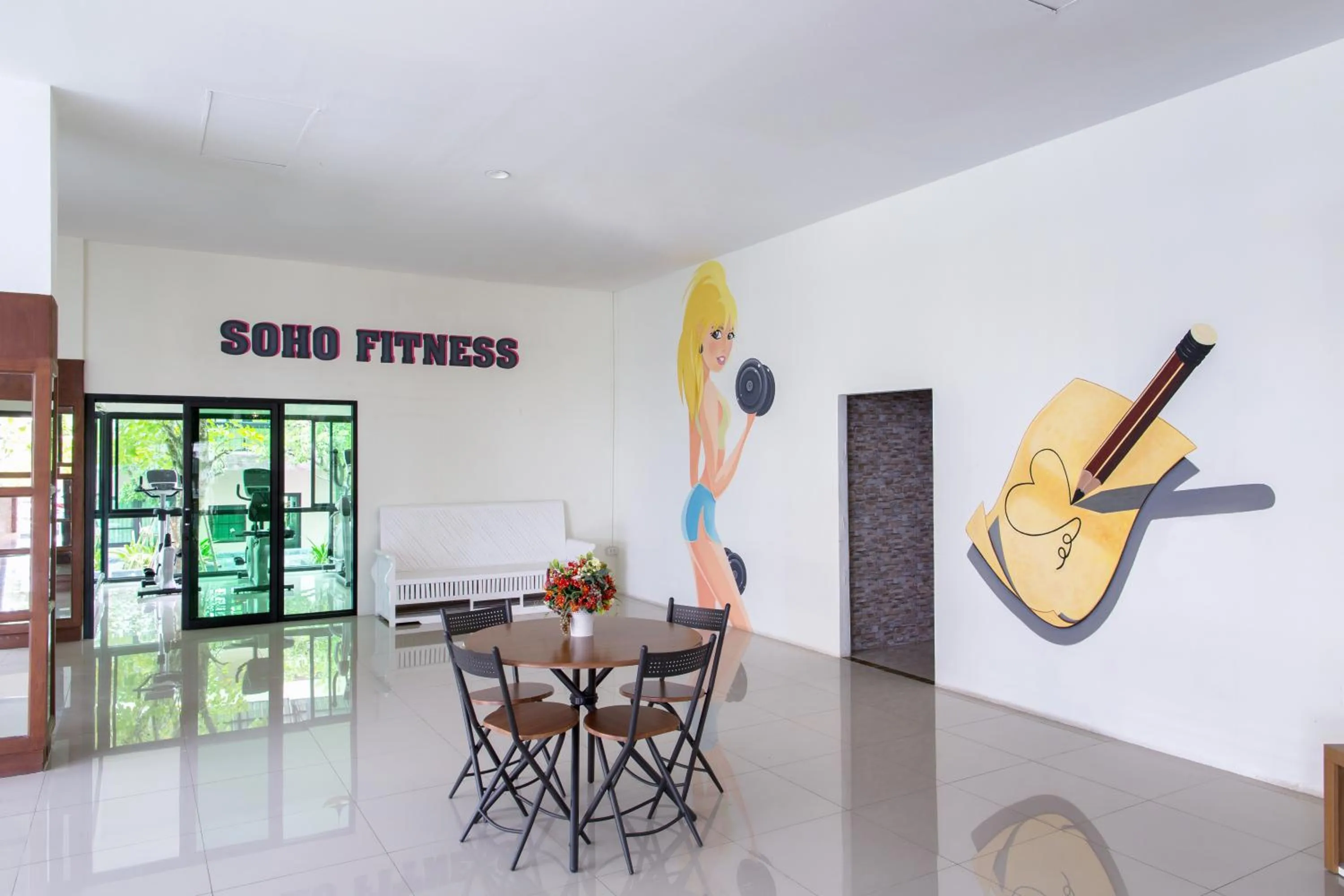 Area and facilities in SOHO Boutique Hotel