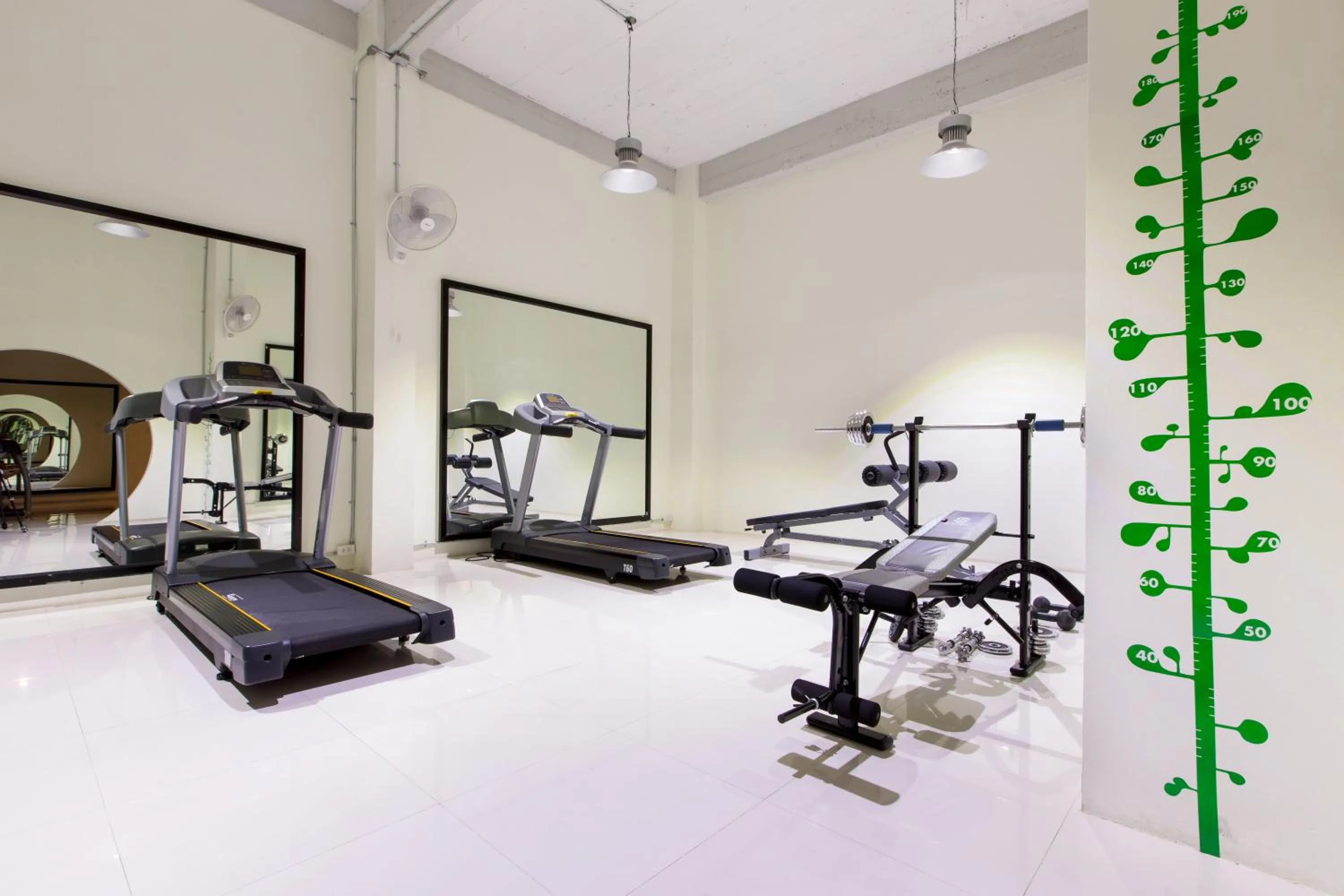 Fitness centre/facilities in SOHO Boutique Hotel