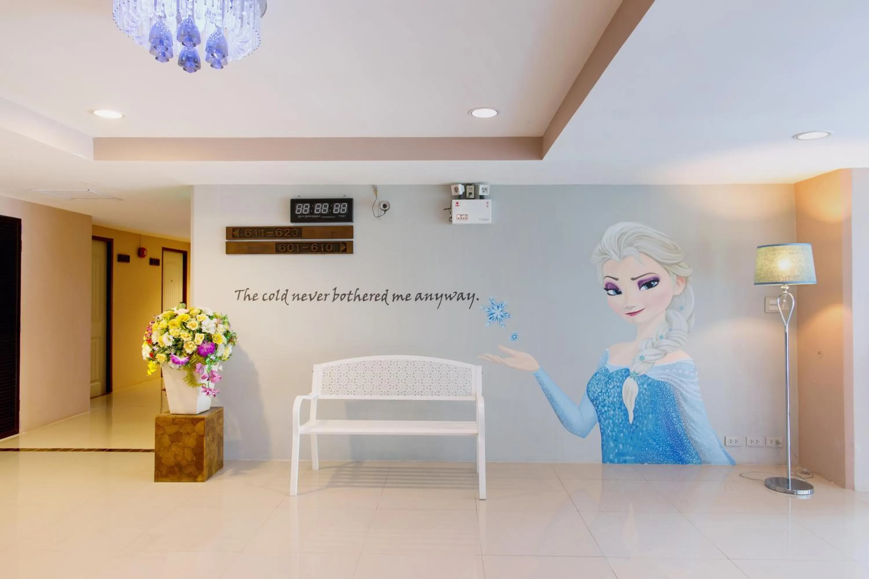 Floor plan in SOHO Boutique Hotel