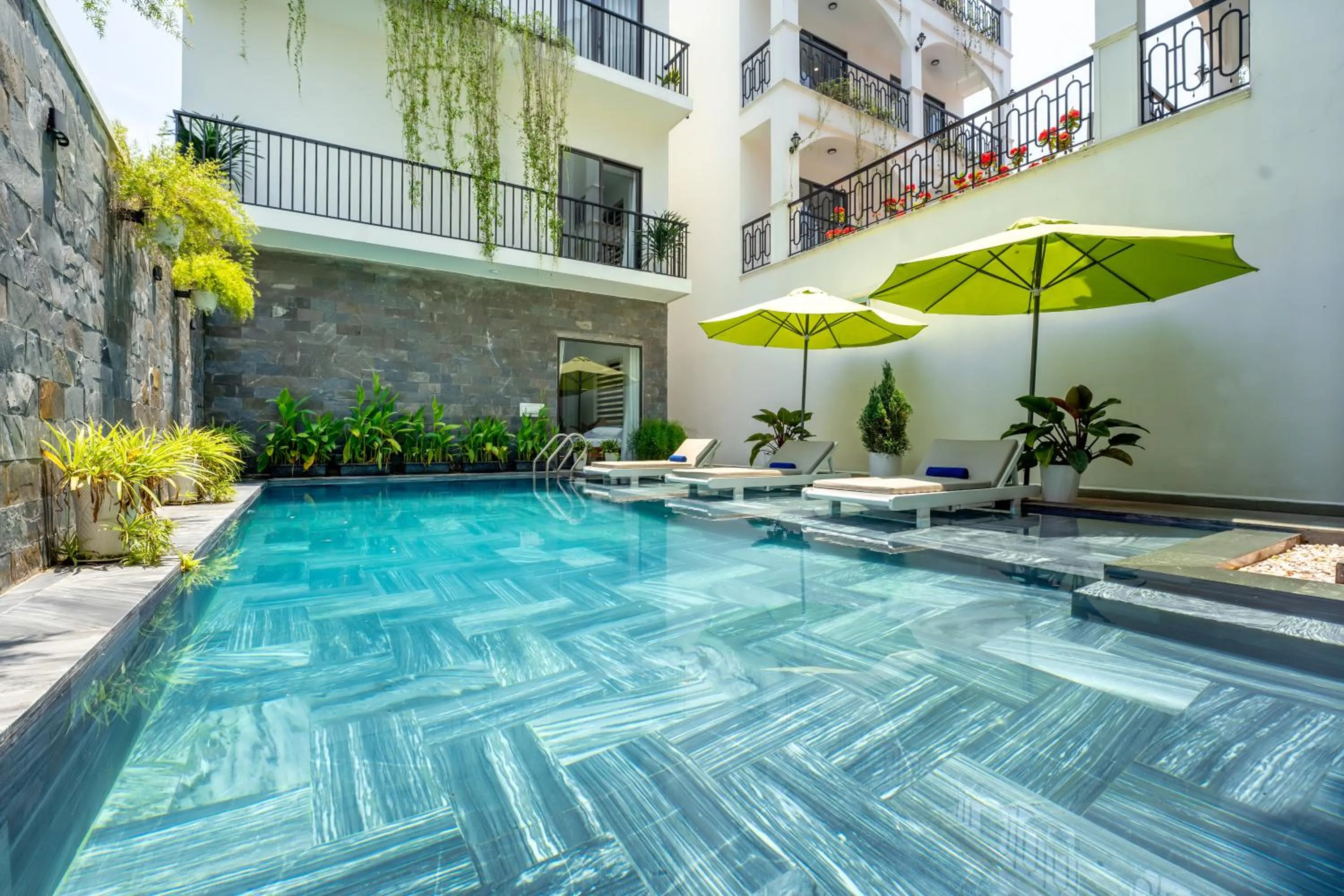Swimming pool in Tomorrow Hoi An Villa