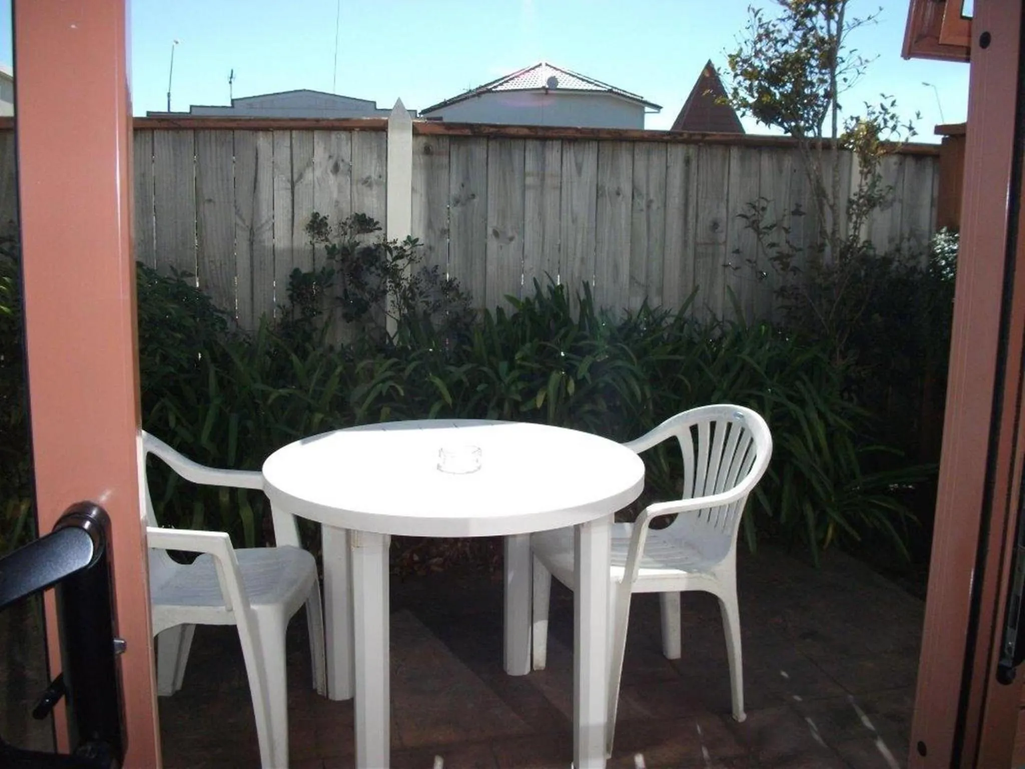 Patio in Valdez Motor Lodge