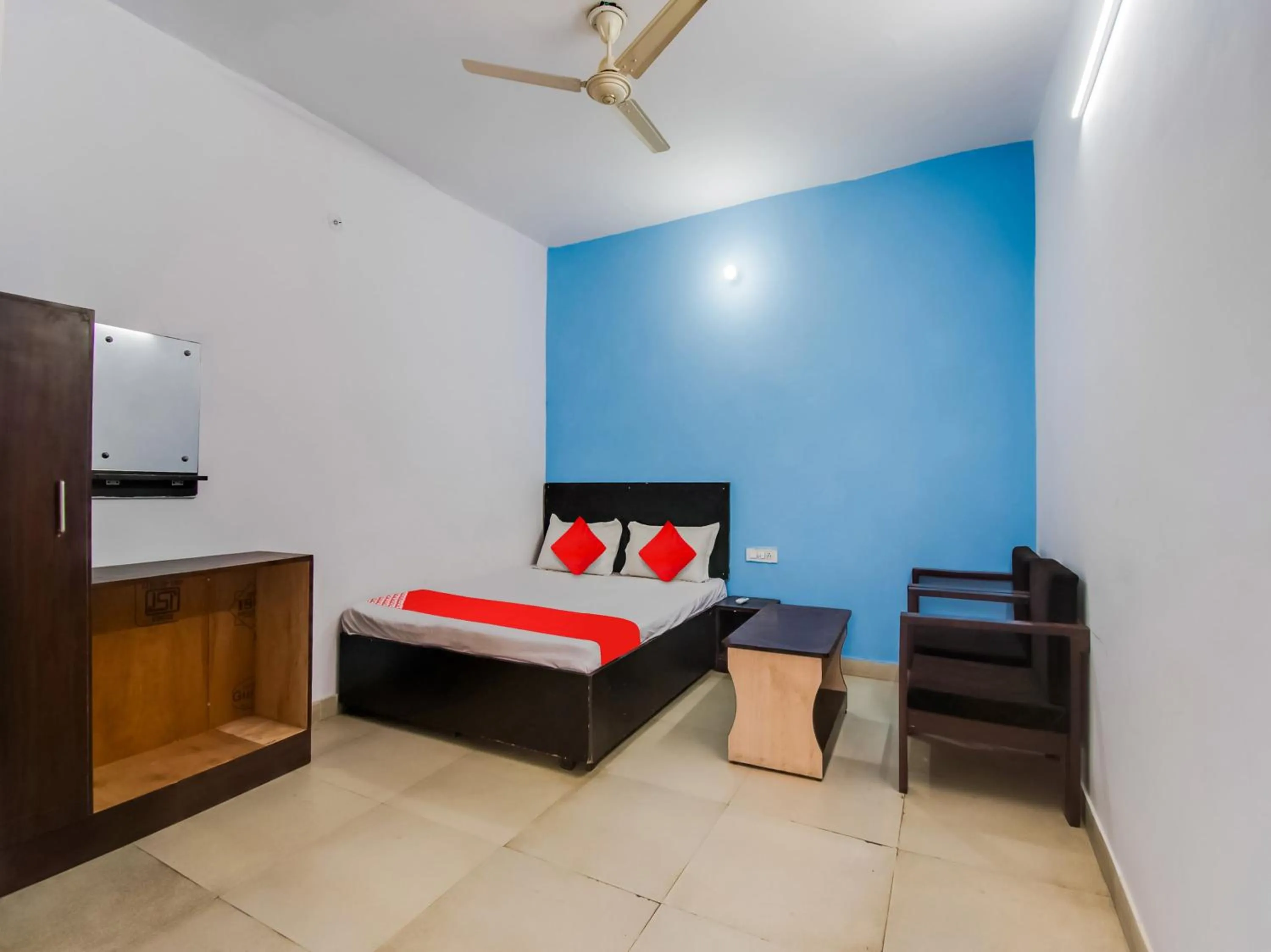 Bedroom, Bed in Hotel O The Grow Hotel Kanakpura Railway Station