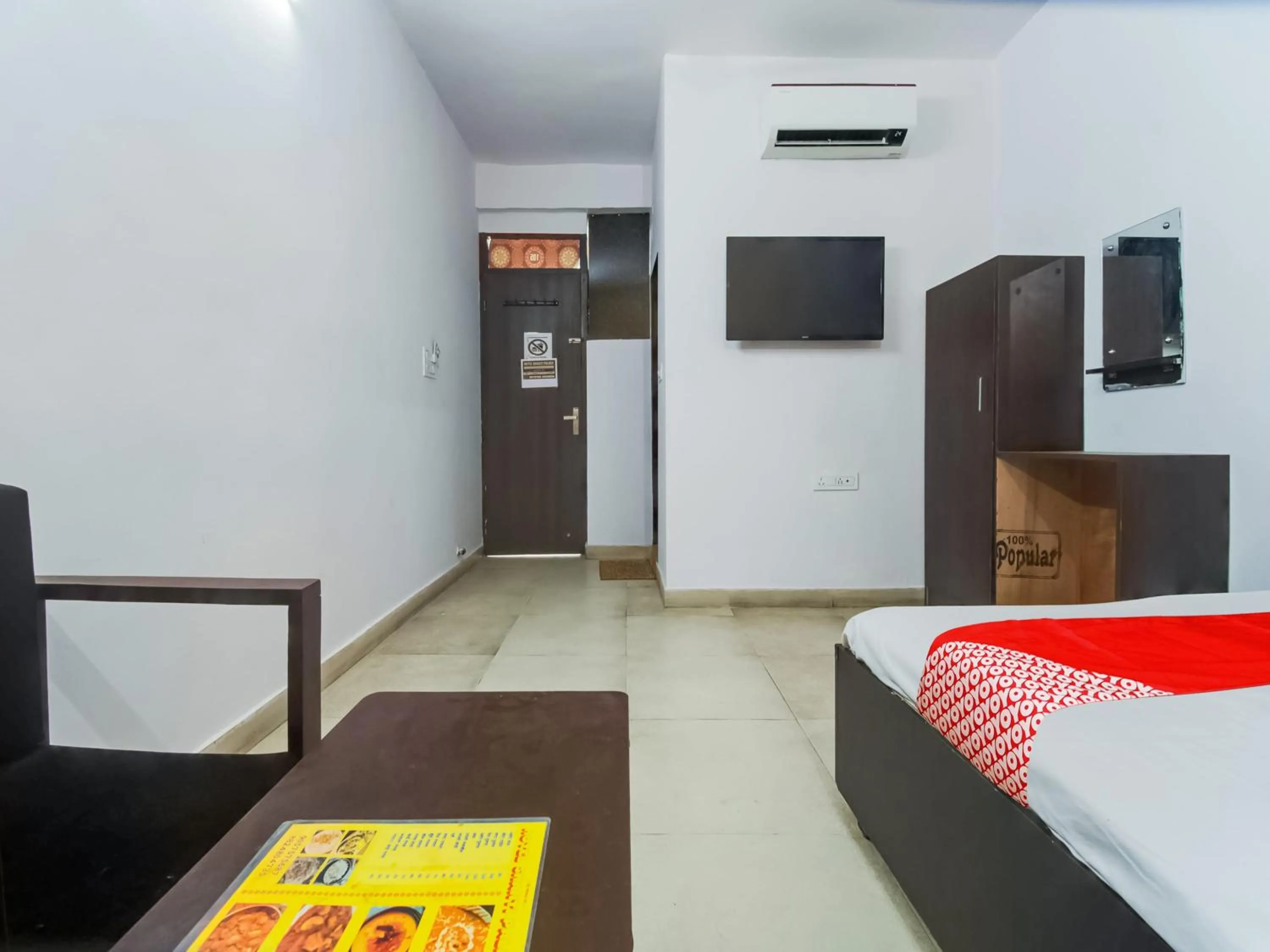 Bedroom, Bed in Hotel O The Grow Hotel Kanakpura Railway Station