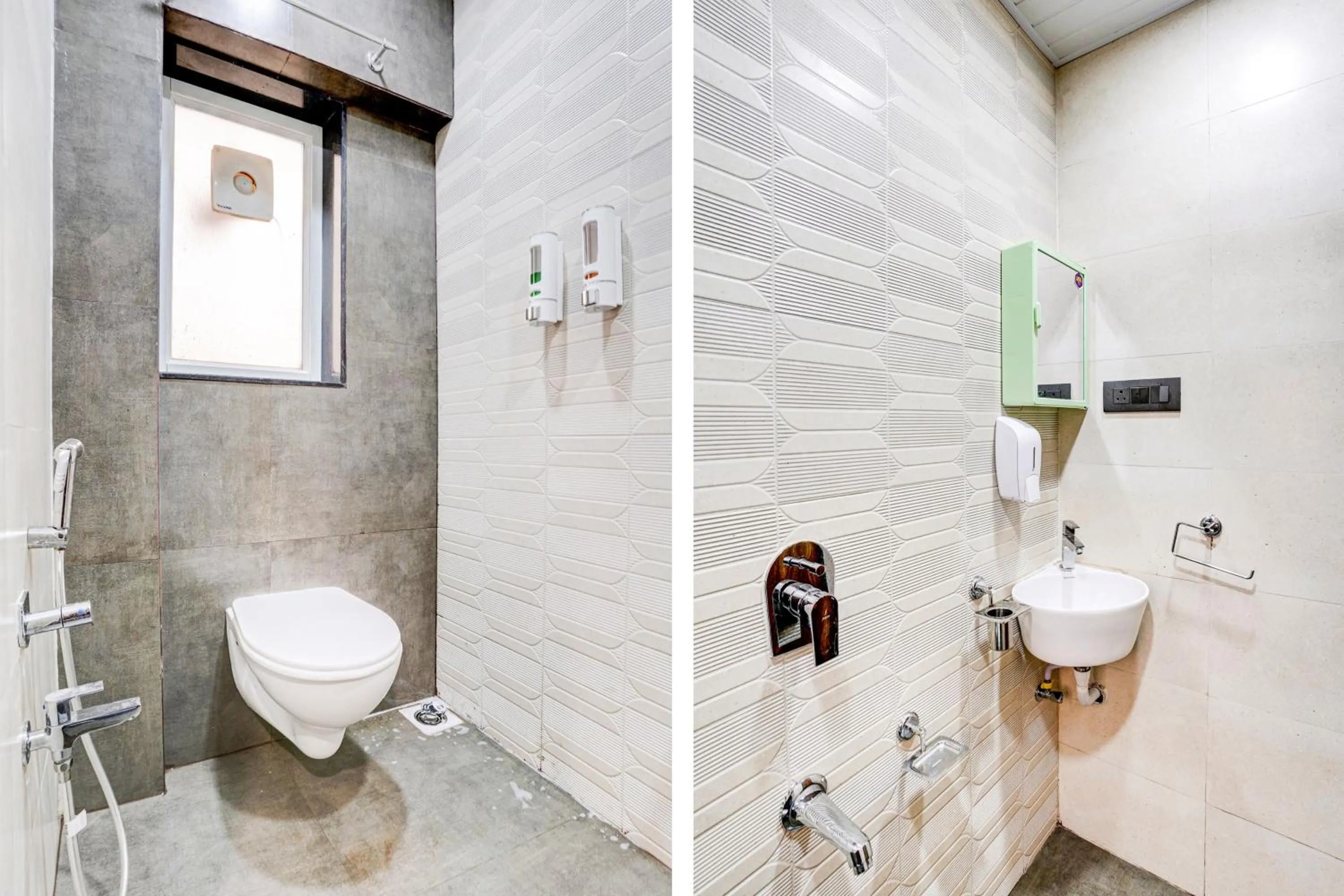 Bathroom in OYO Hotel R-one