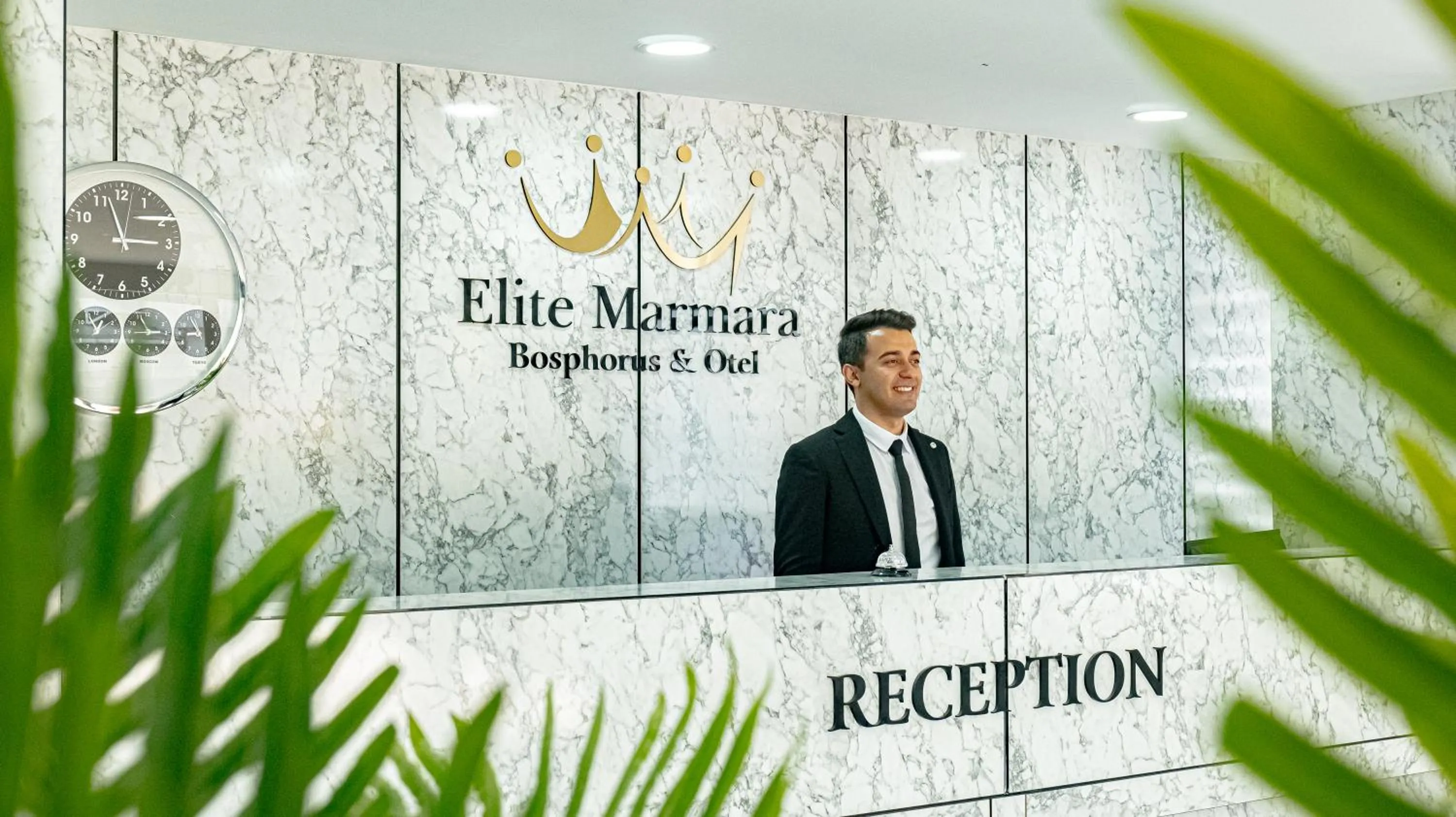 Lobby or reception in Elite Marmara Bosphorus Çamlıca