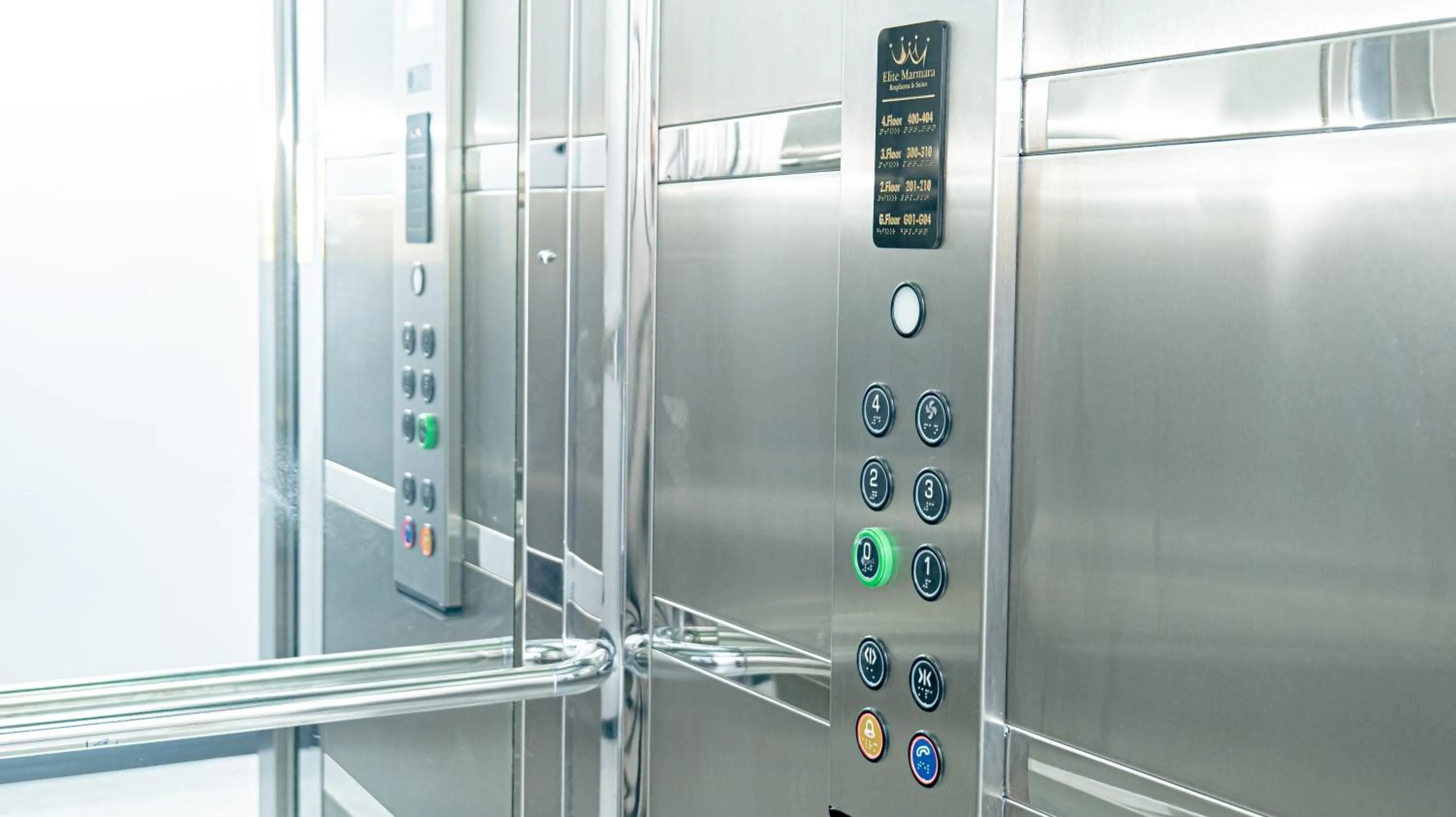 elevator in Elite Marmara Bosphorus Çamlıca