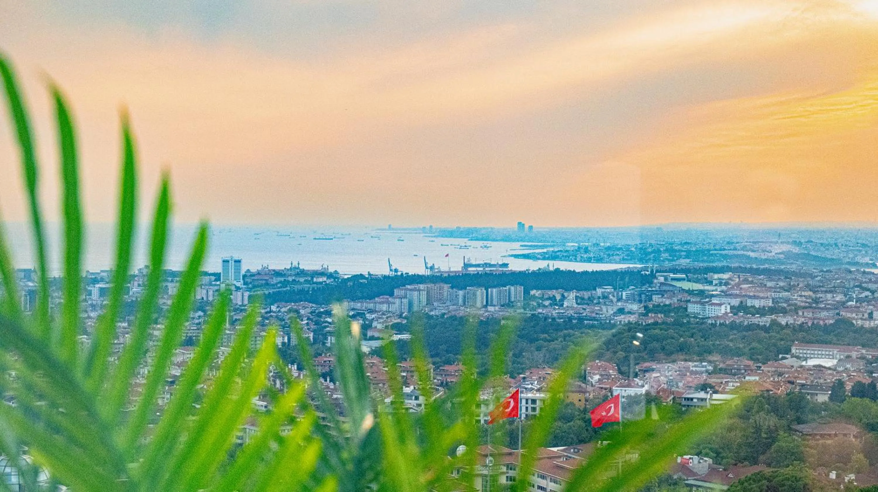 City view in Elite Marmara Bosphorus Çamlıca
