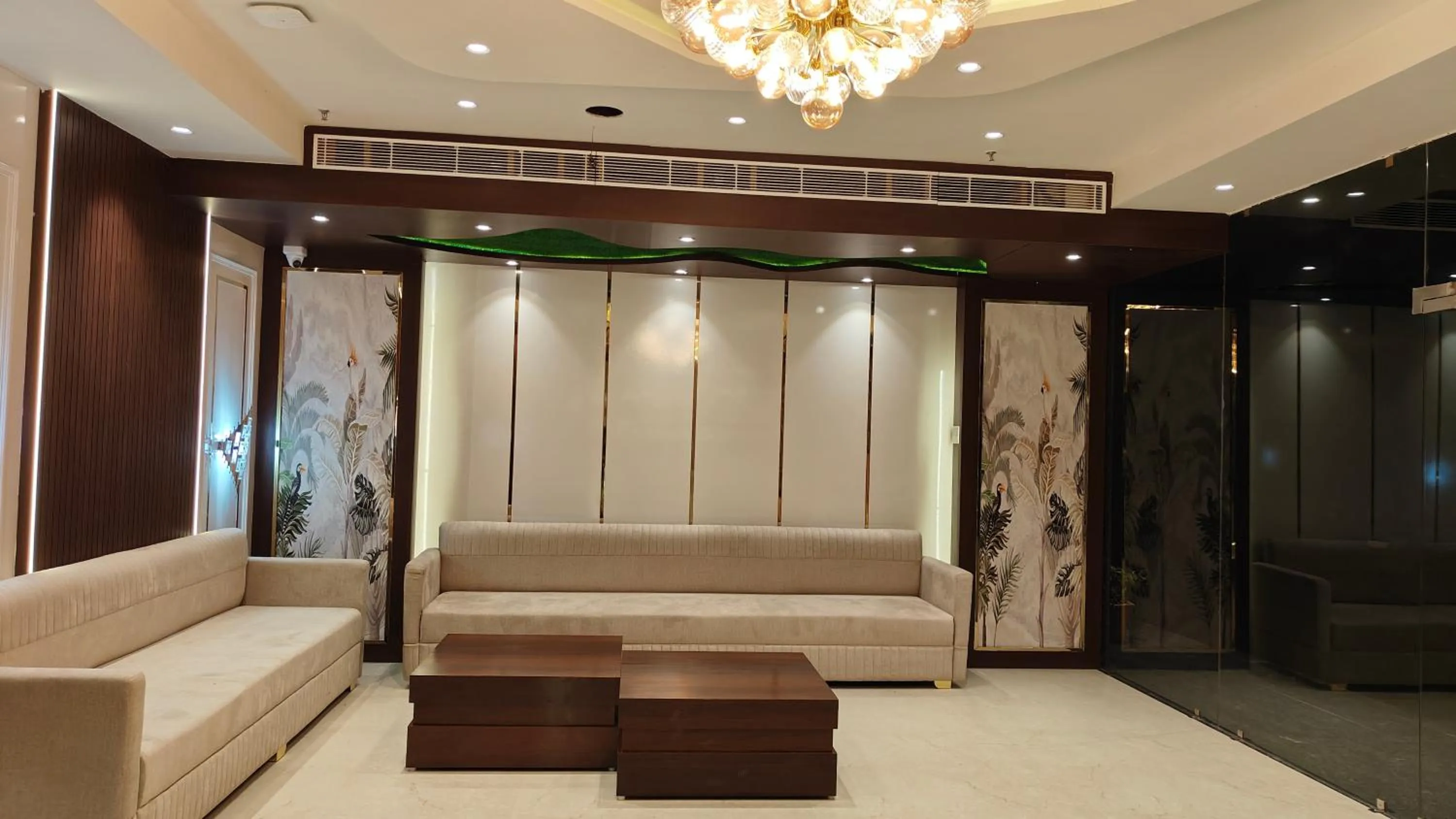 Seating area in Hotel Blue Sapphire