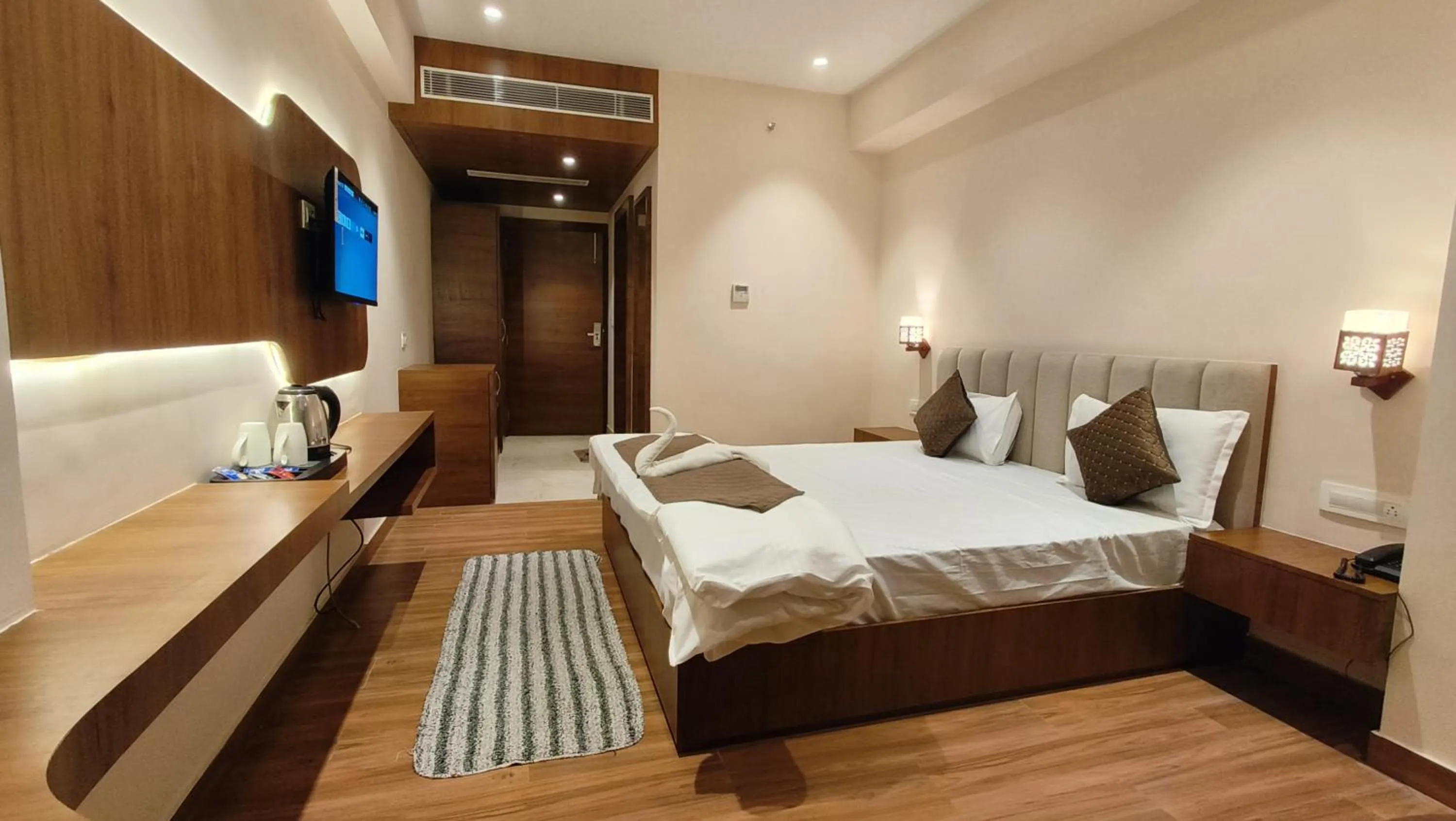 Bed in Hotel Blue Sapphire