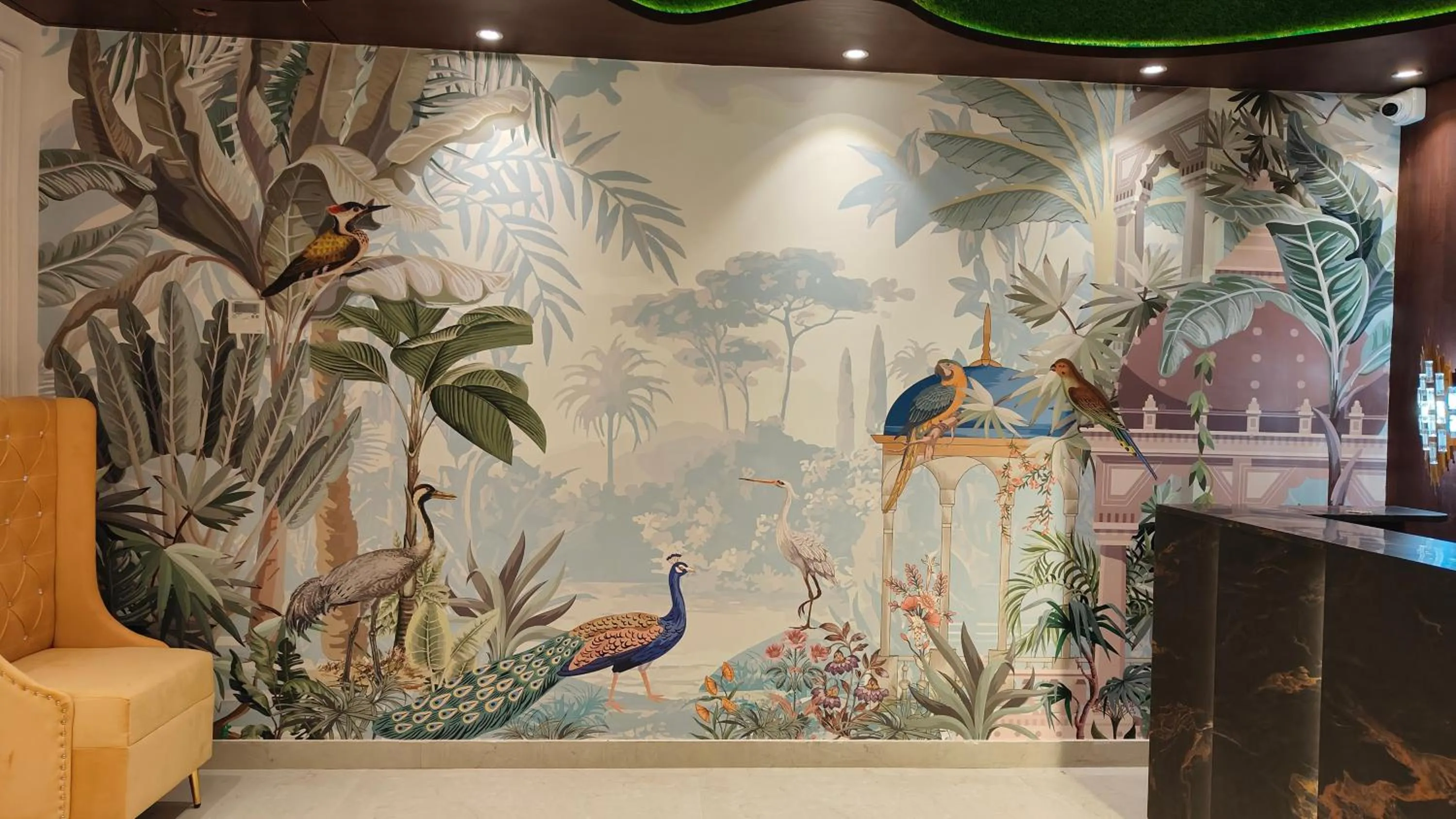 Seating area in Hotel Blue Sapphire