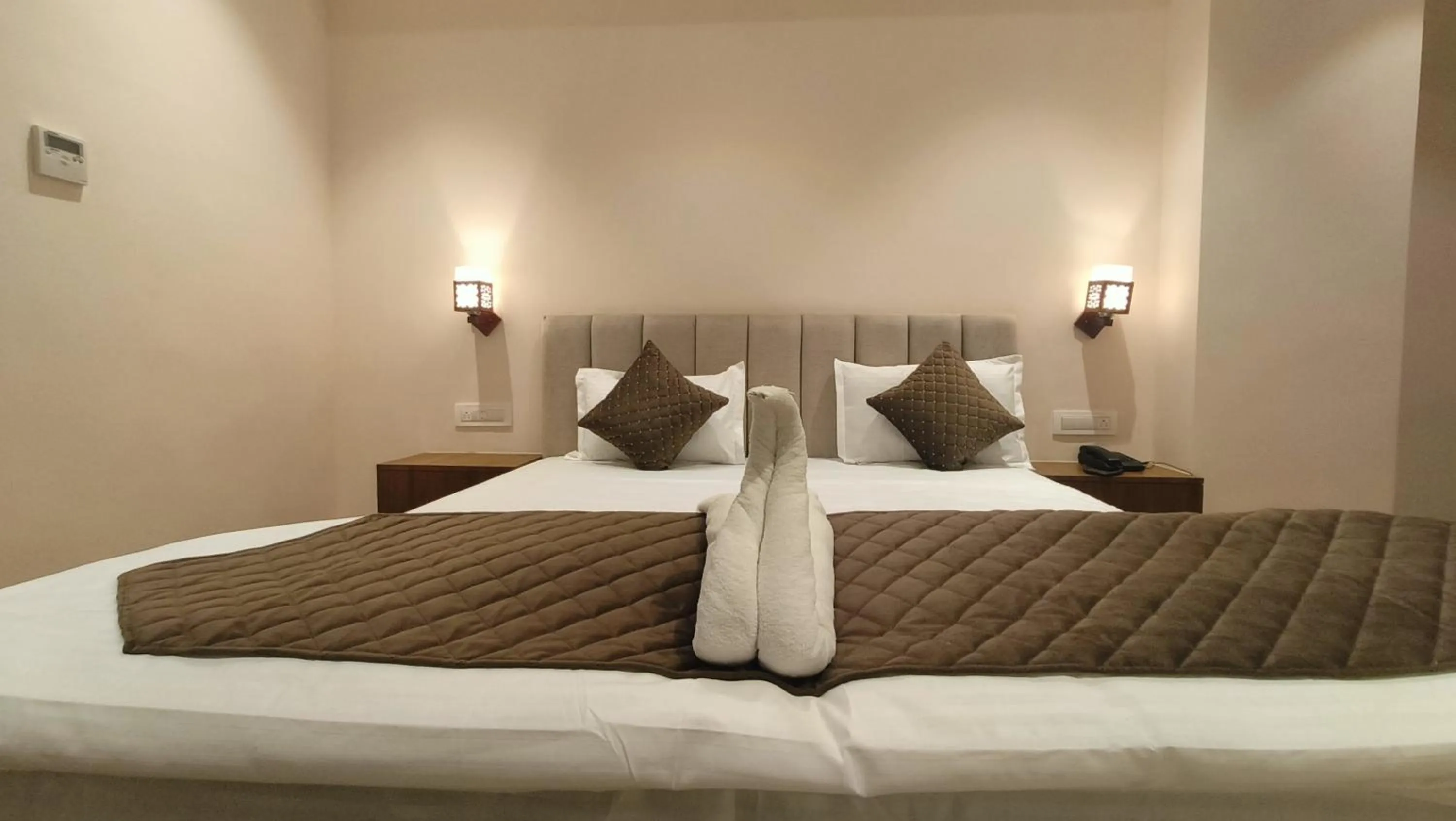 Bed in Hotel Blue Sapphire