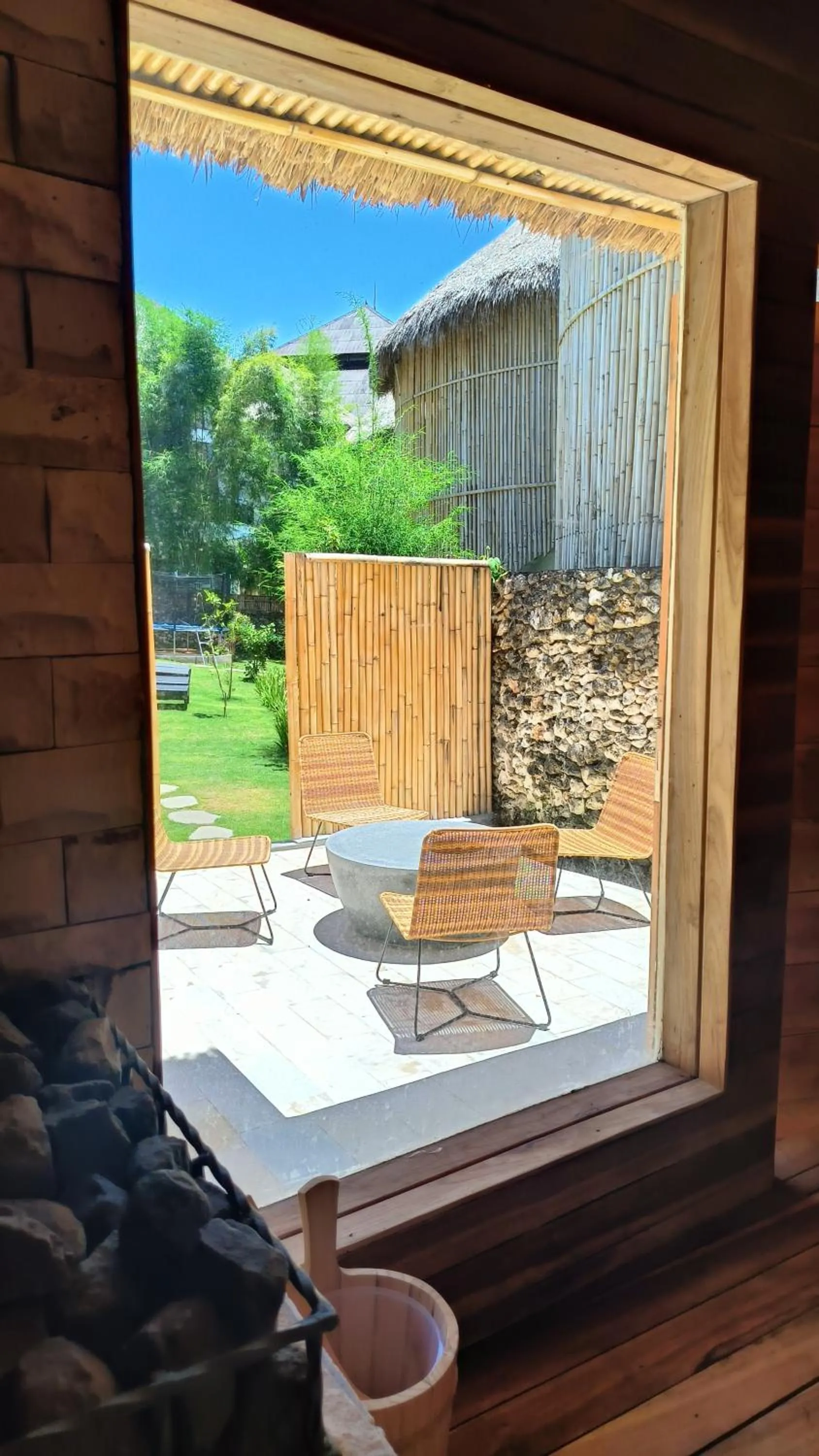 Sauna in Hillstone Luxury Village