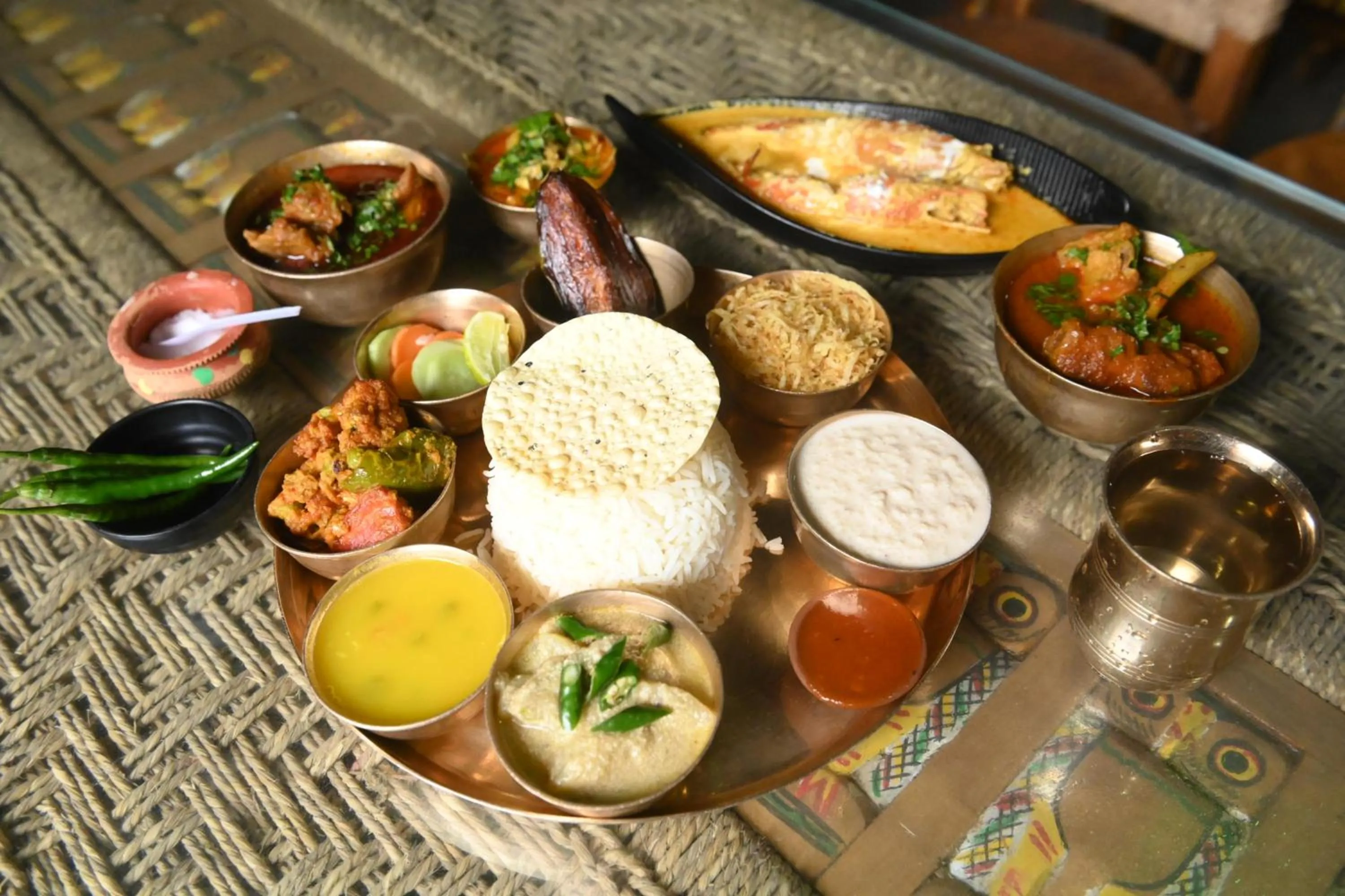 Restaurant/places to eat in Ram Shyam Village Resort