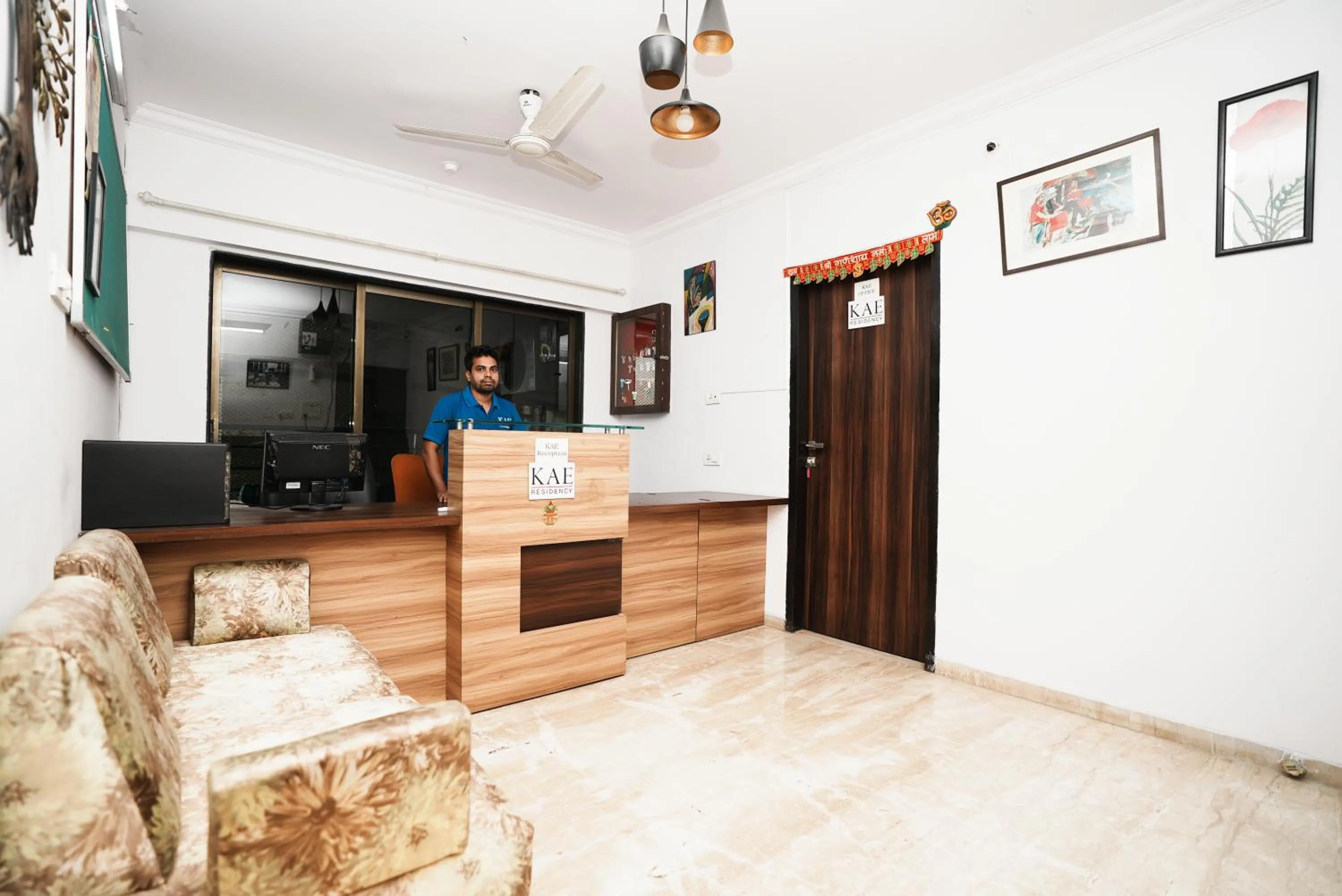 Lobby or reception in KAE Residency