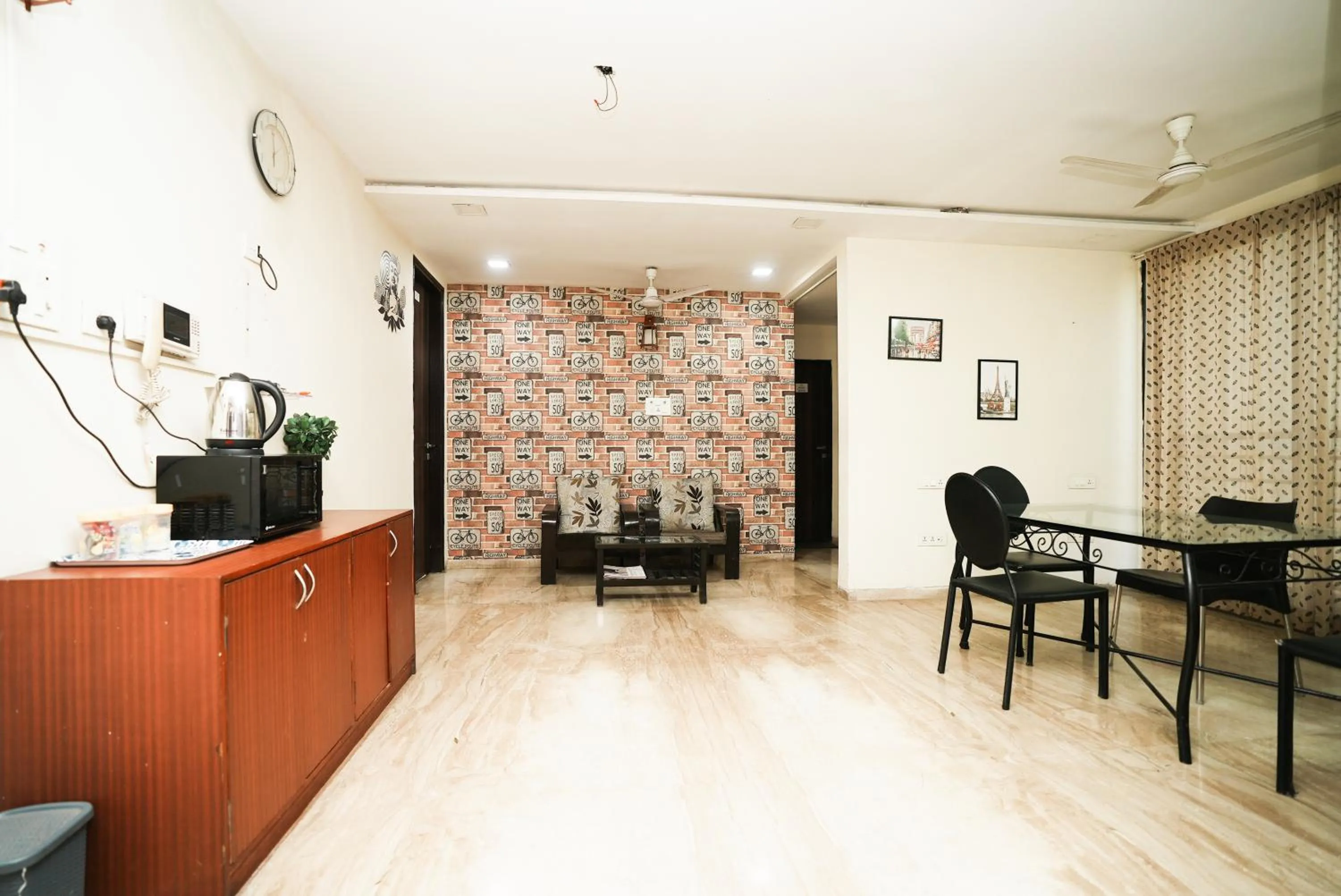 Area and facilities in KAE Residency