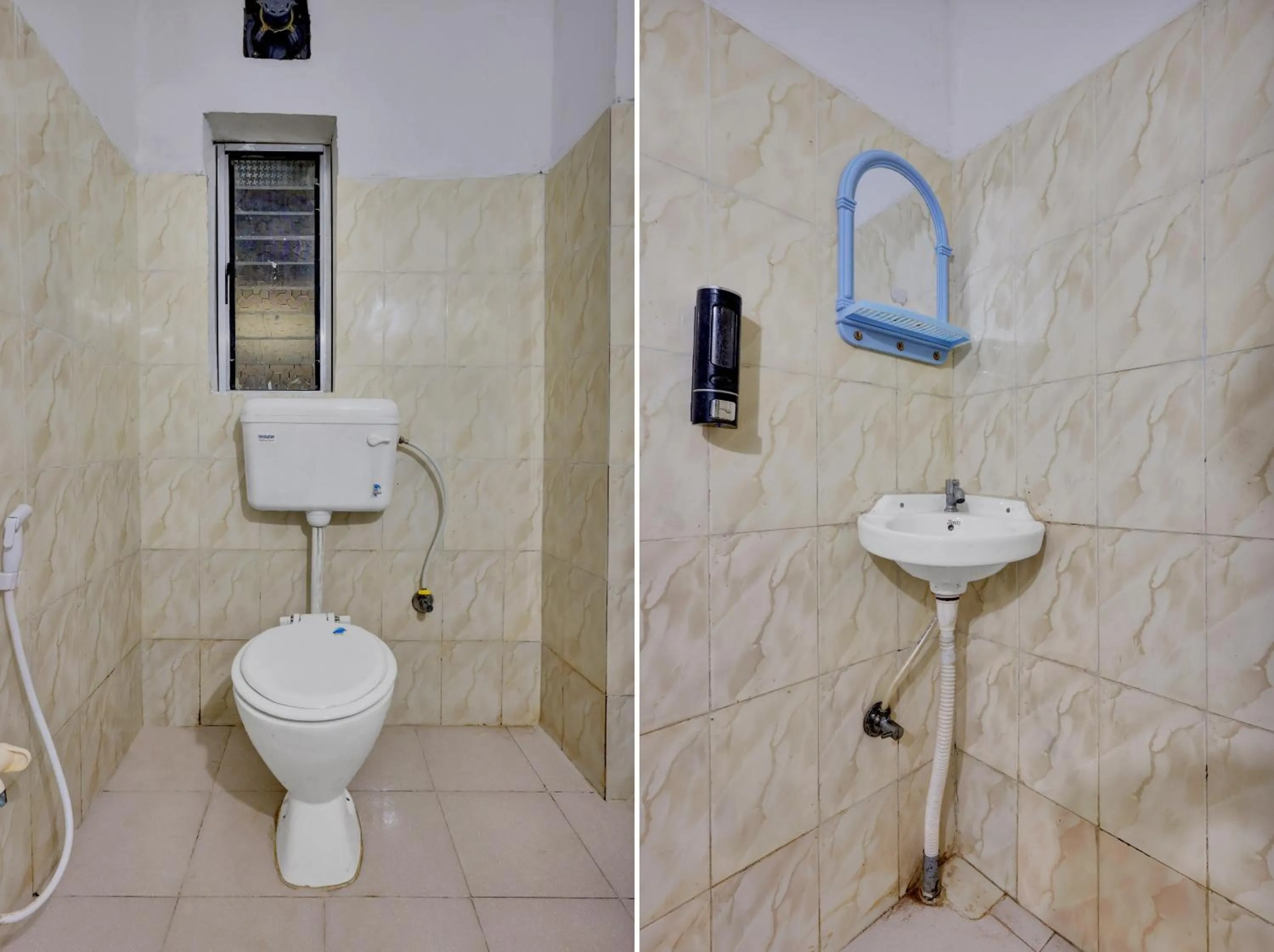 Bathroom in OYO Flagship Larica Green Valley