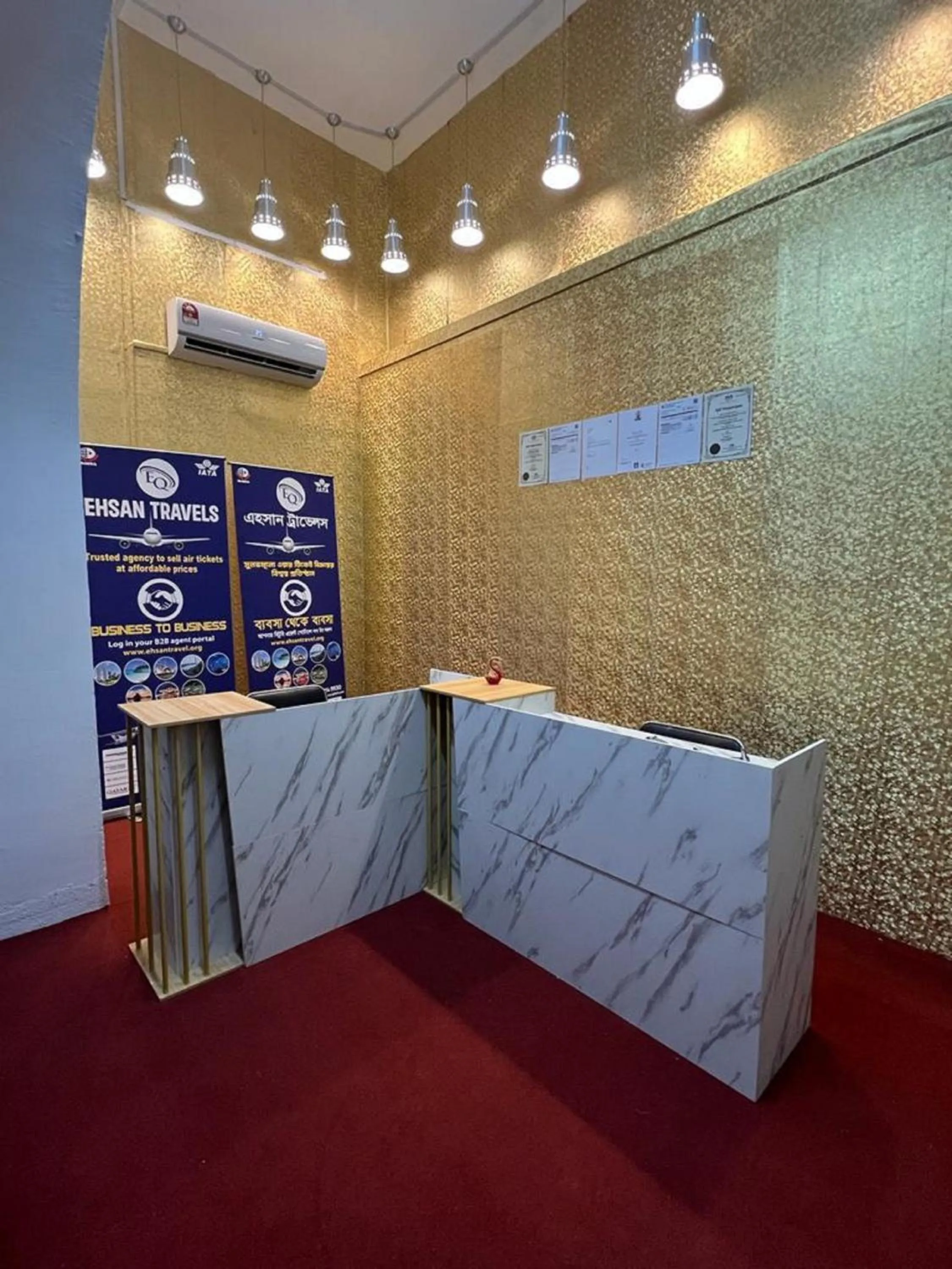 Lobby or reception in SPOT ON 90850 Ehsan Travels Home