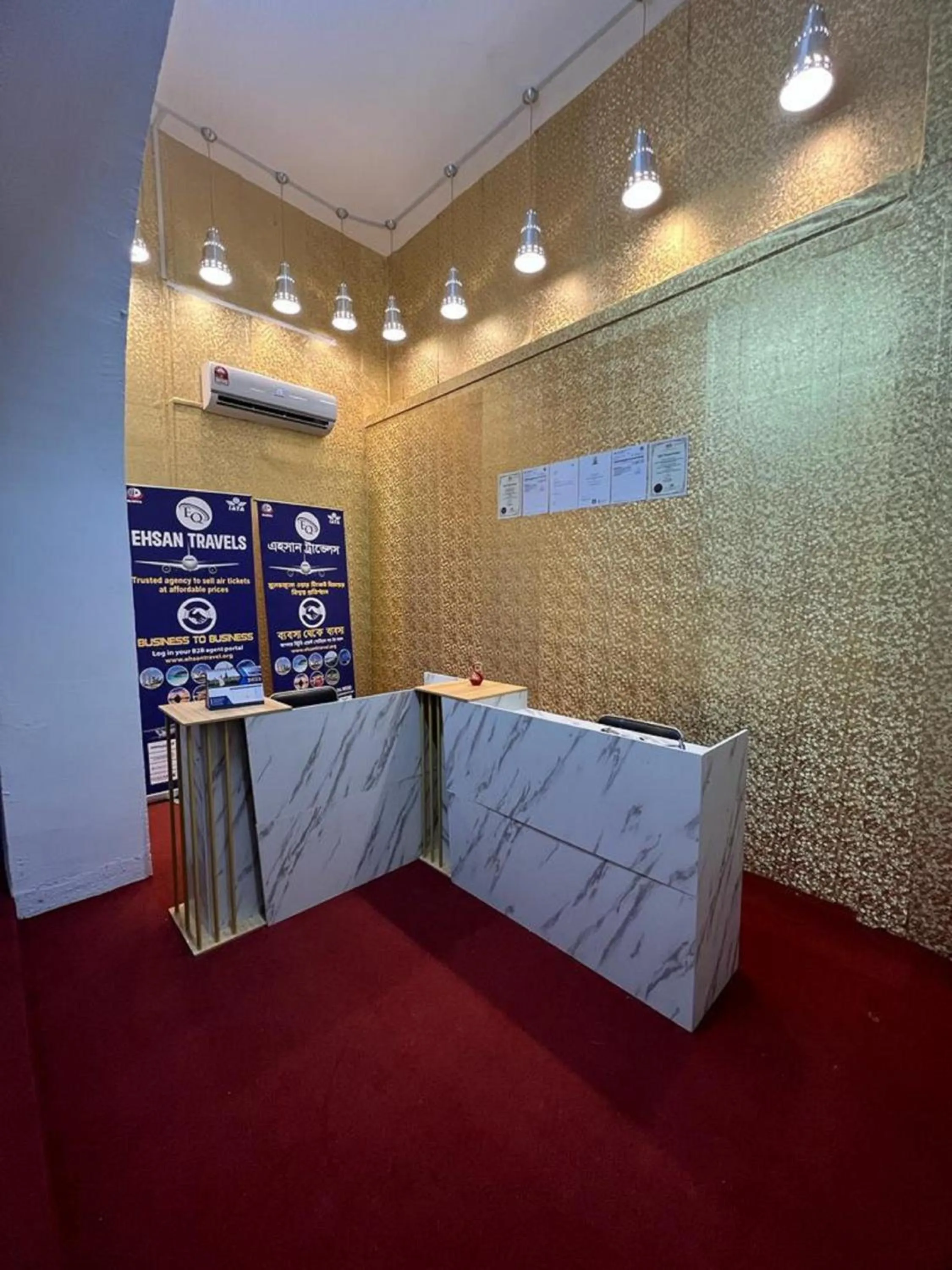 Lobby or reception in SPOT ON 90850 Ehsan Travels Home