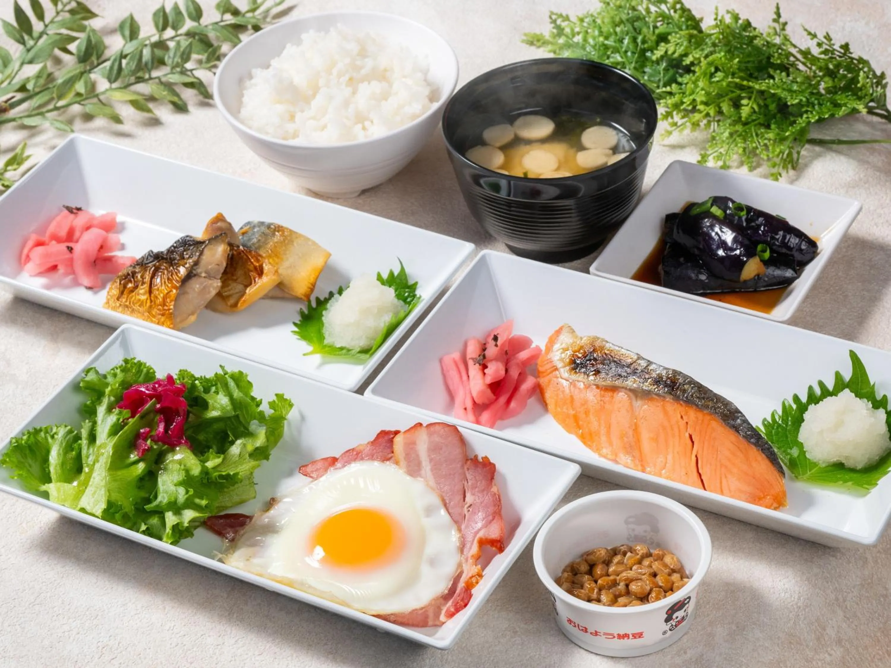 Breakfast in APA Hotel Higashi Nihombashi Ekimae