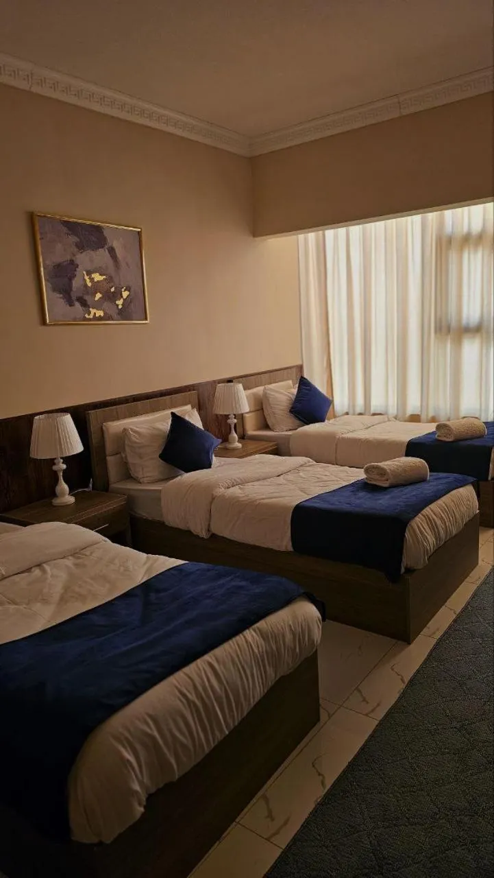 Bed in VIP Hotel Amman