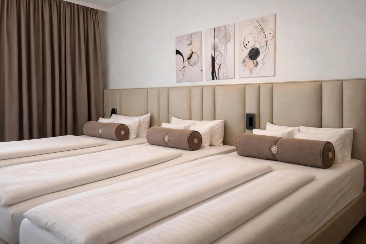 Bed in Bayer's Boardinghouse und Hotel