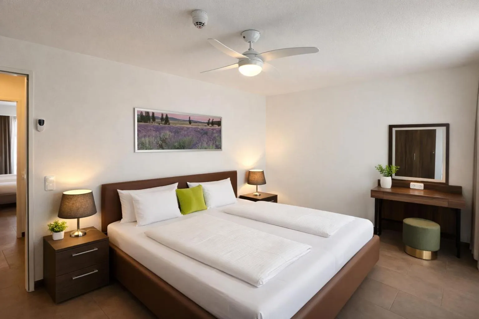 Bed in Bayer's Boardinghouse und Hotel