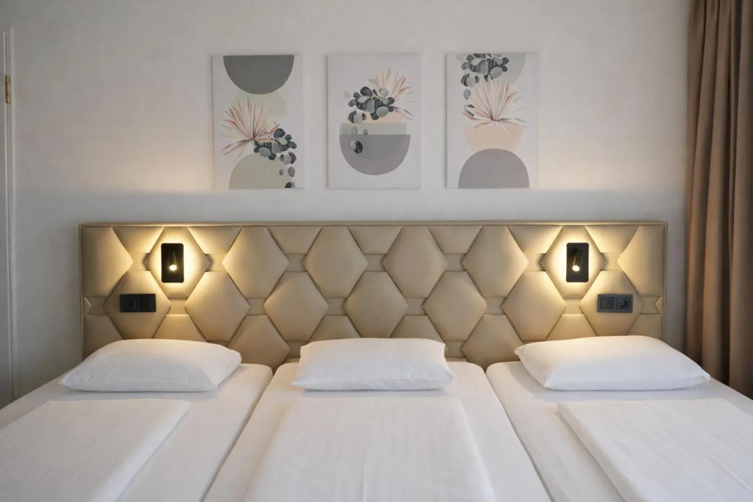 Bed in Bayer's Boardinghouse und Hotel