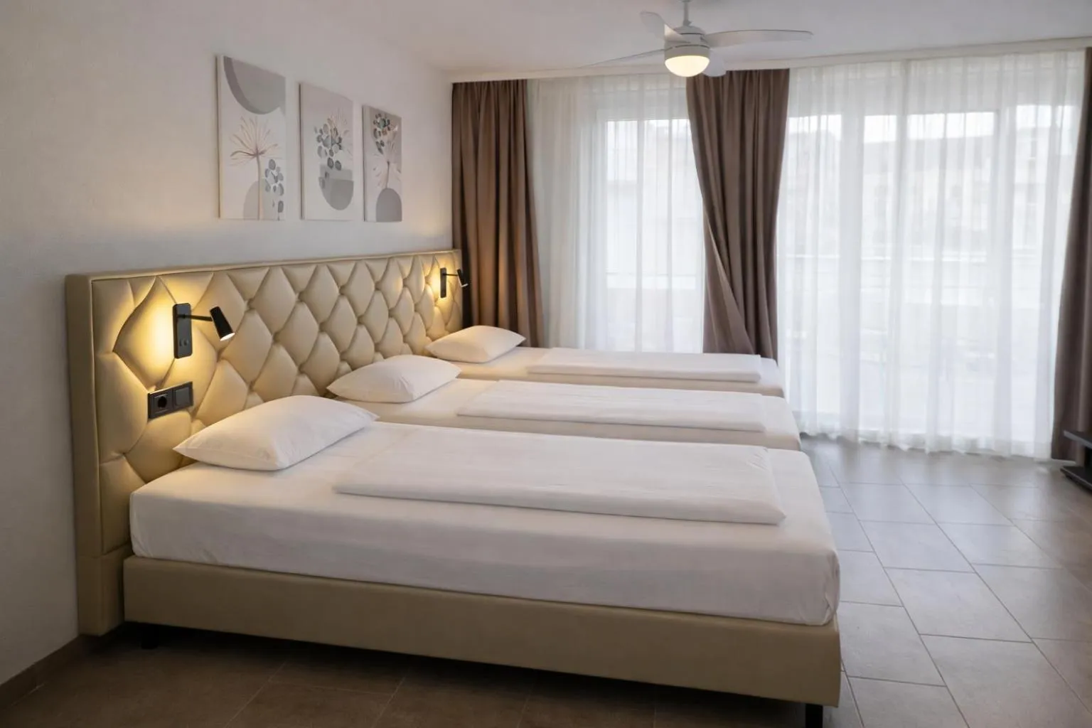 Bed in Bayer's Boardinghouse und Hotel