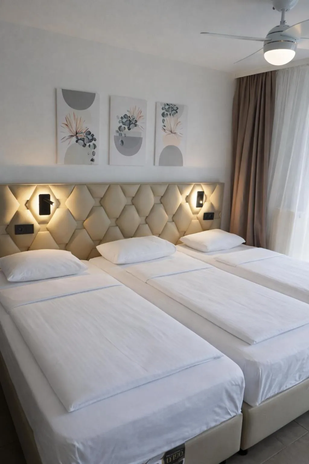 Bed in Bayer's Boardinghouse und Hotel