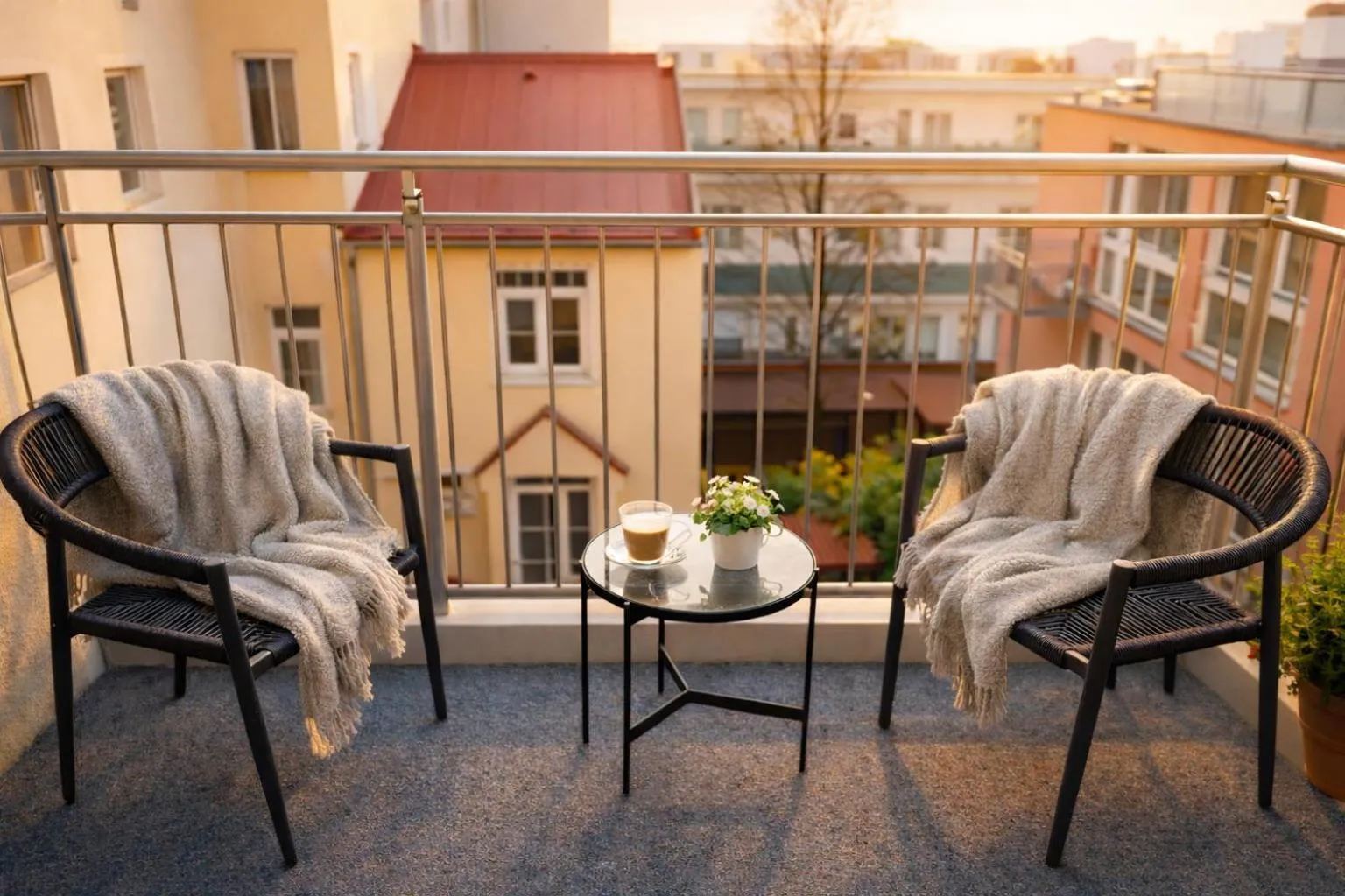 Balcony/Terrace in Bayer's Boardinghouse und Hotel
