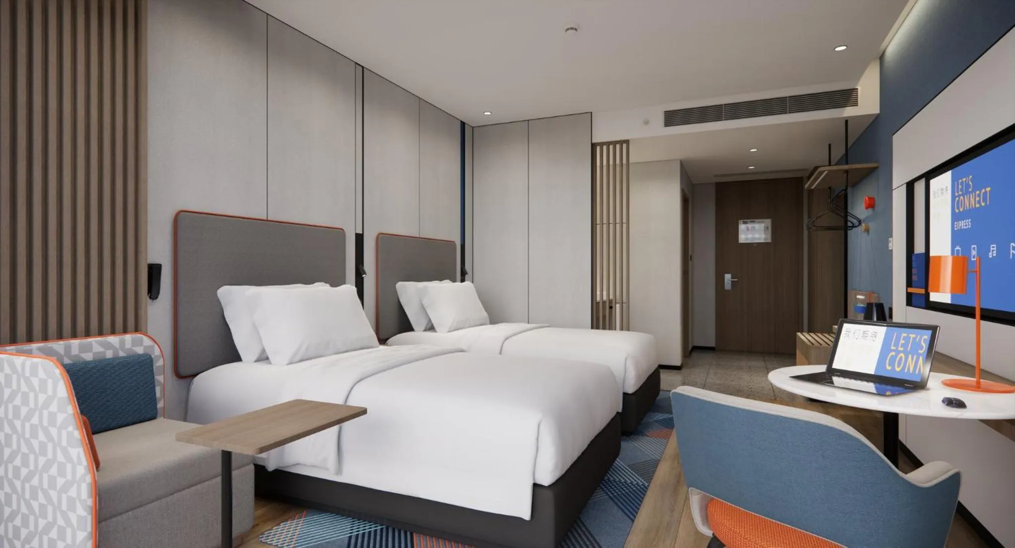 Photo of the whole room in Holiday Inn Express Jiangmen East Station by IHG