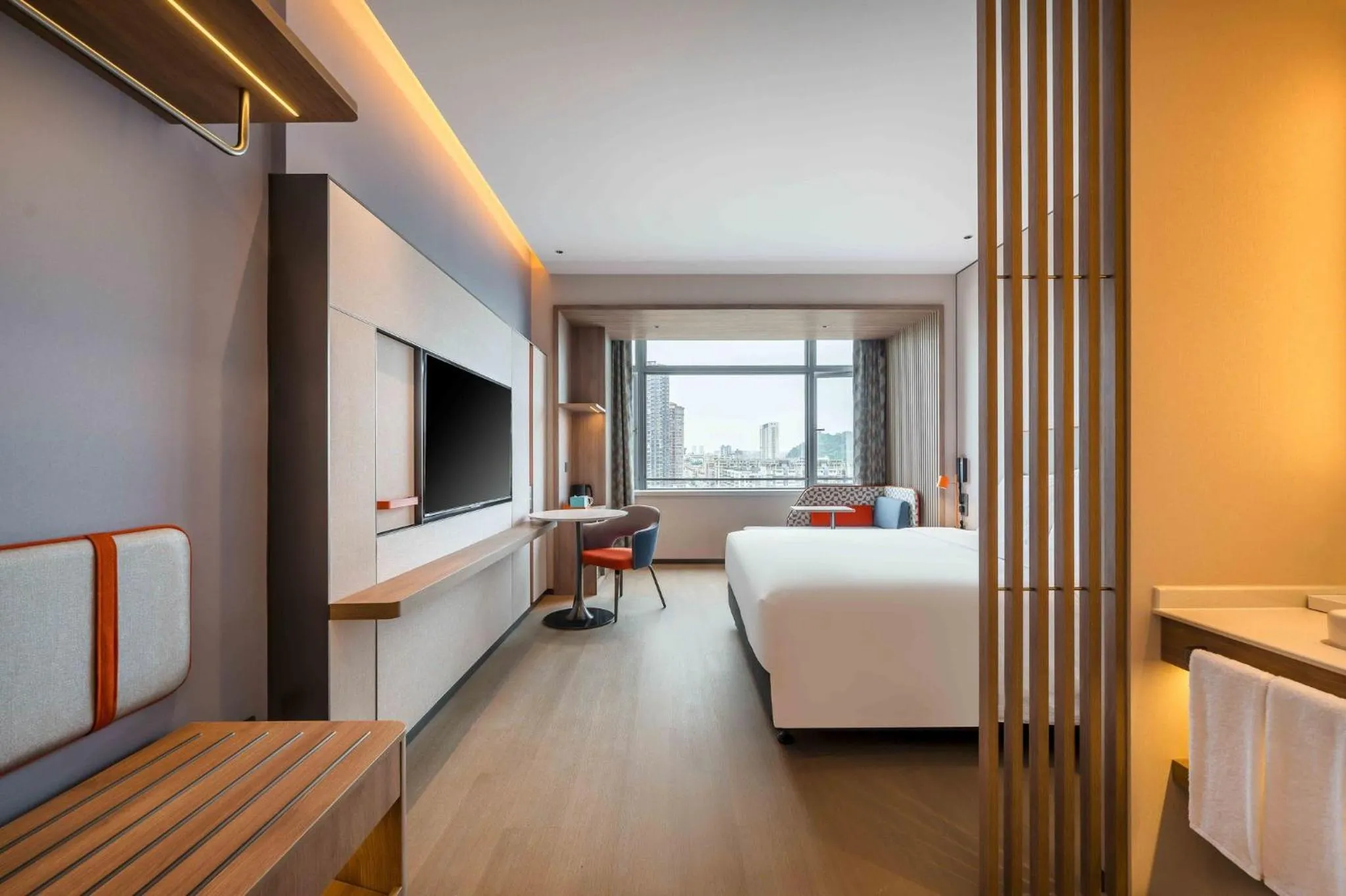 Photo of the whole room in Holiday Inn Express Jiangmen East Station by IHG
