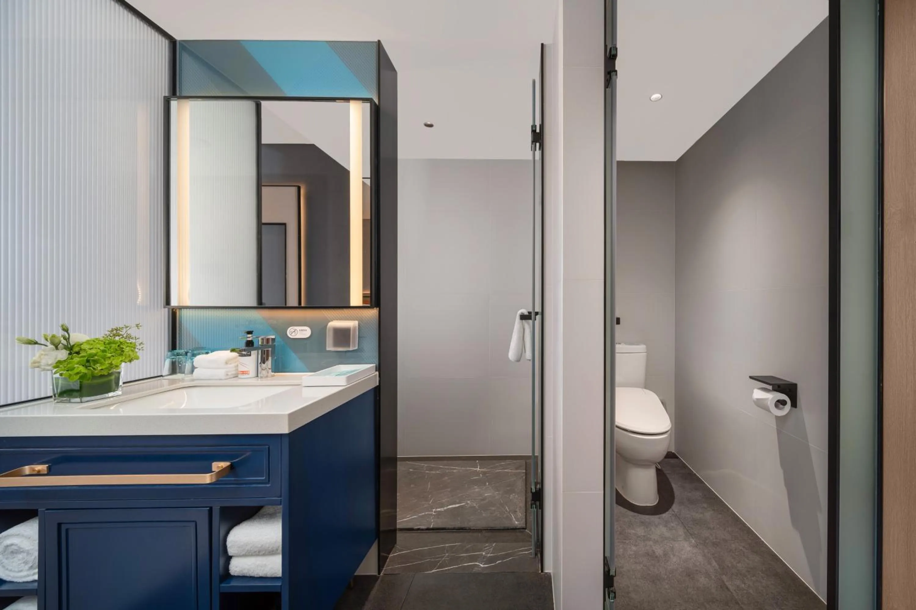 Bathroom in Holiday Inn Express Beijing Downtown by IHG