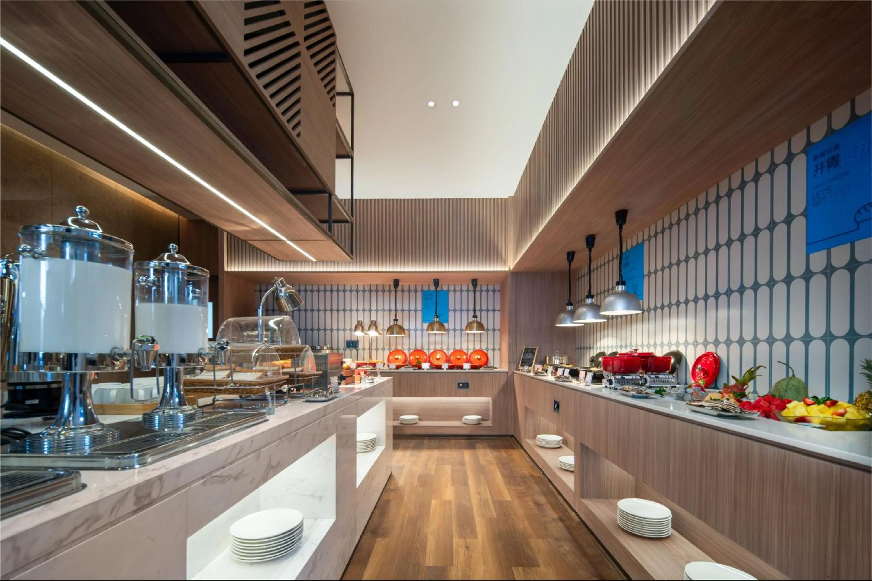 Breakfast in Holiday Inn Express Nanjing Jiangbei Wonhall Mall