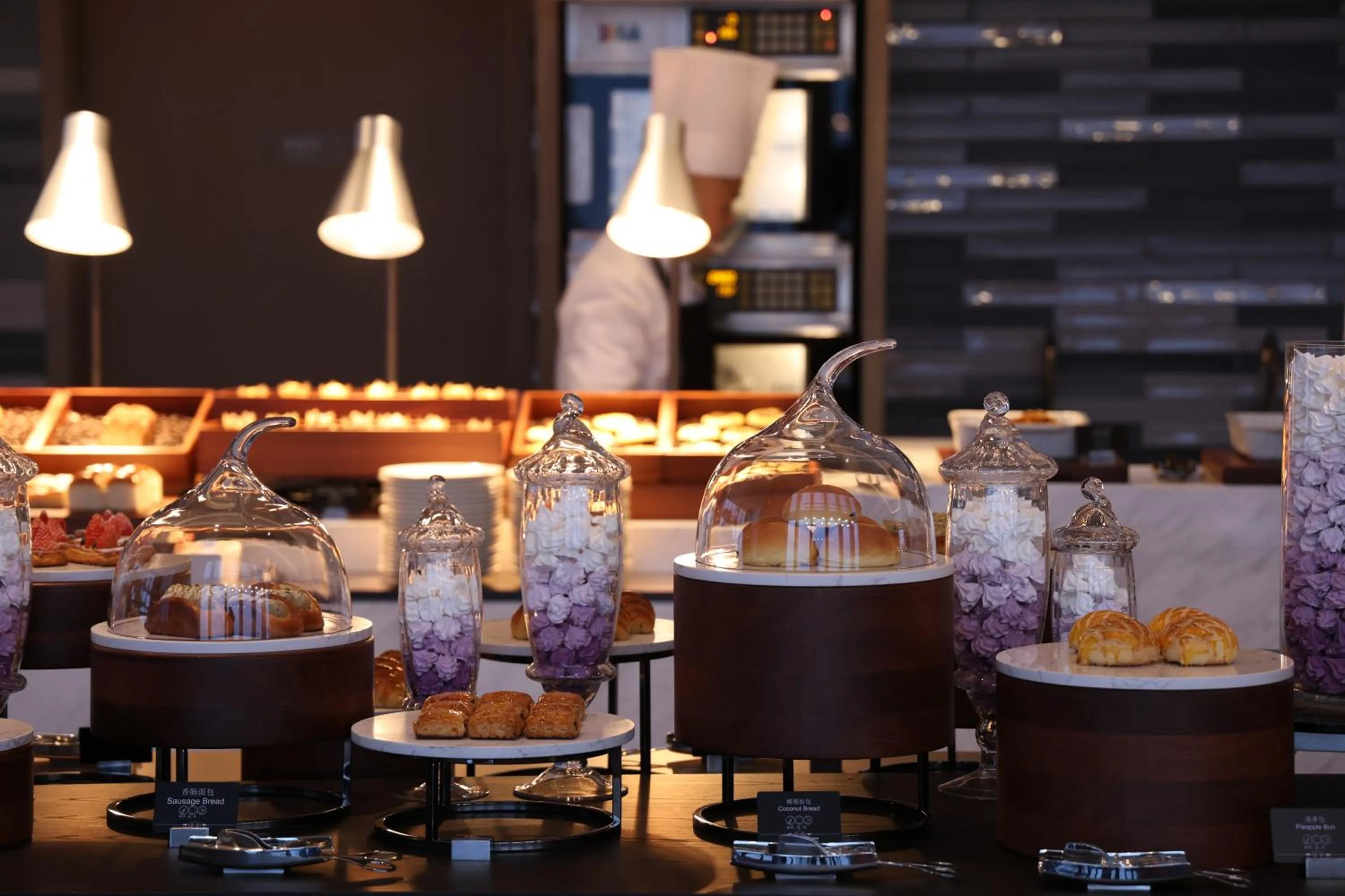 Breakfast in Crowne Plaza Jinan Runhua by IHG