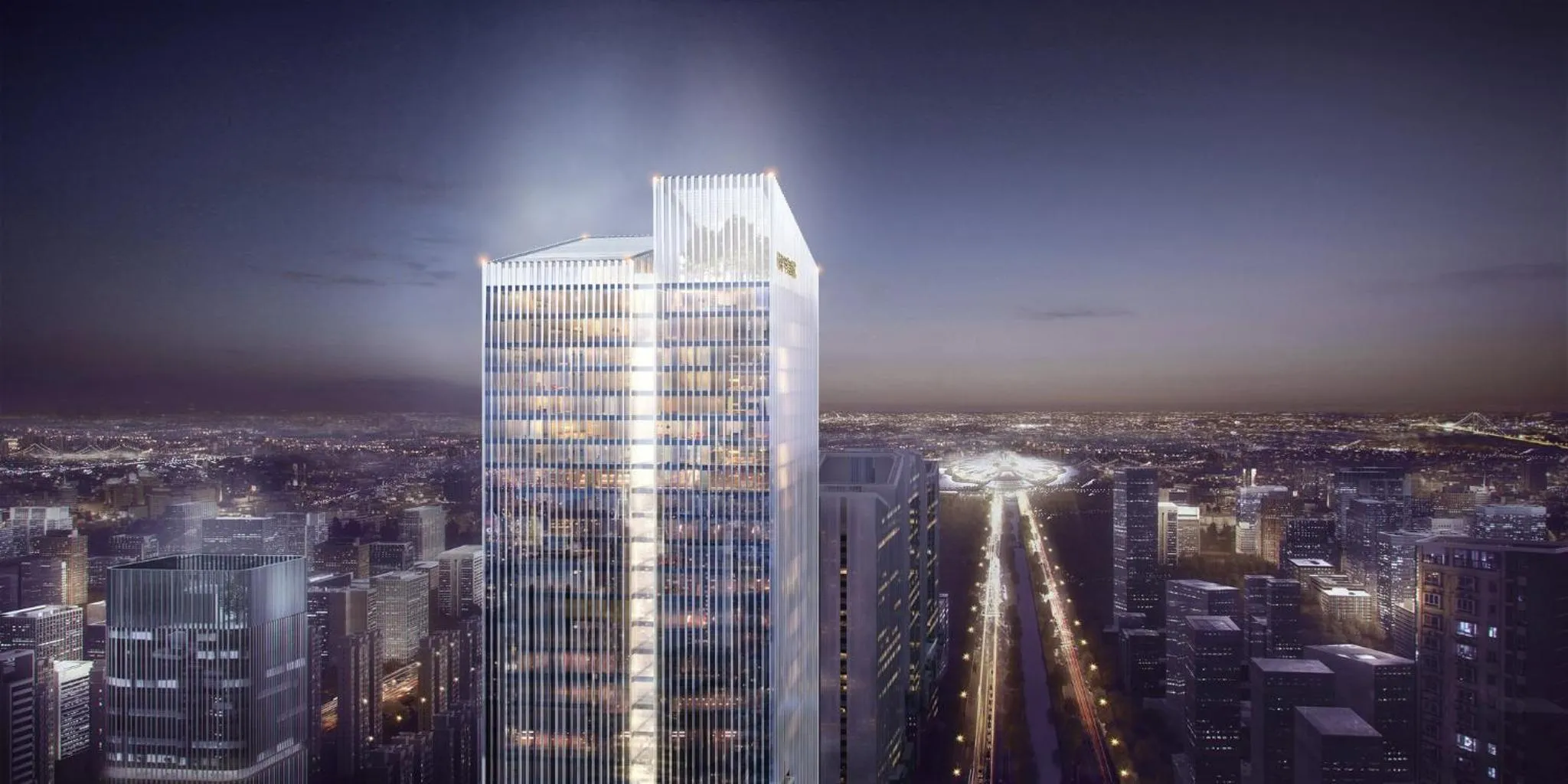 Property building in Crowne Plaza Jinan Runhua by IHG