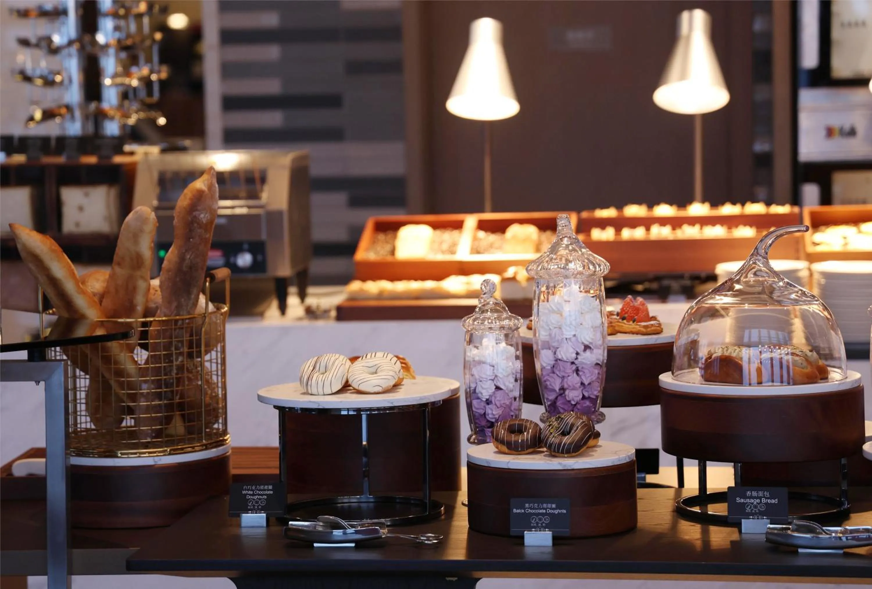 Breakfast in Crowne Plaza Jinan Runhua by IHG