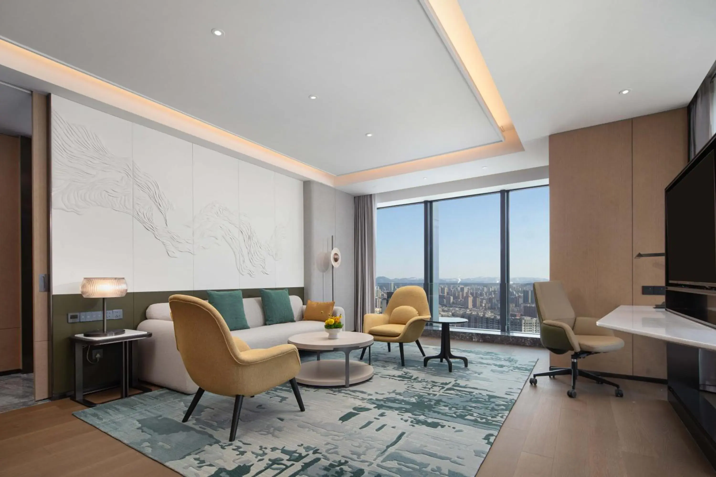 One-Bedroom King Suite in Crowne Plaza Jinan Runhua by IHG One-Bedroom King Suite in Crowne Plaza Jinan Runhua by IHG