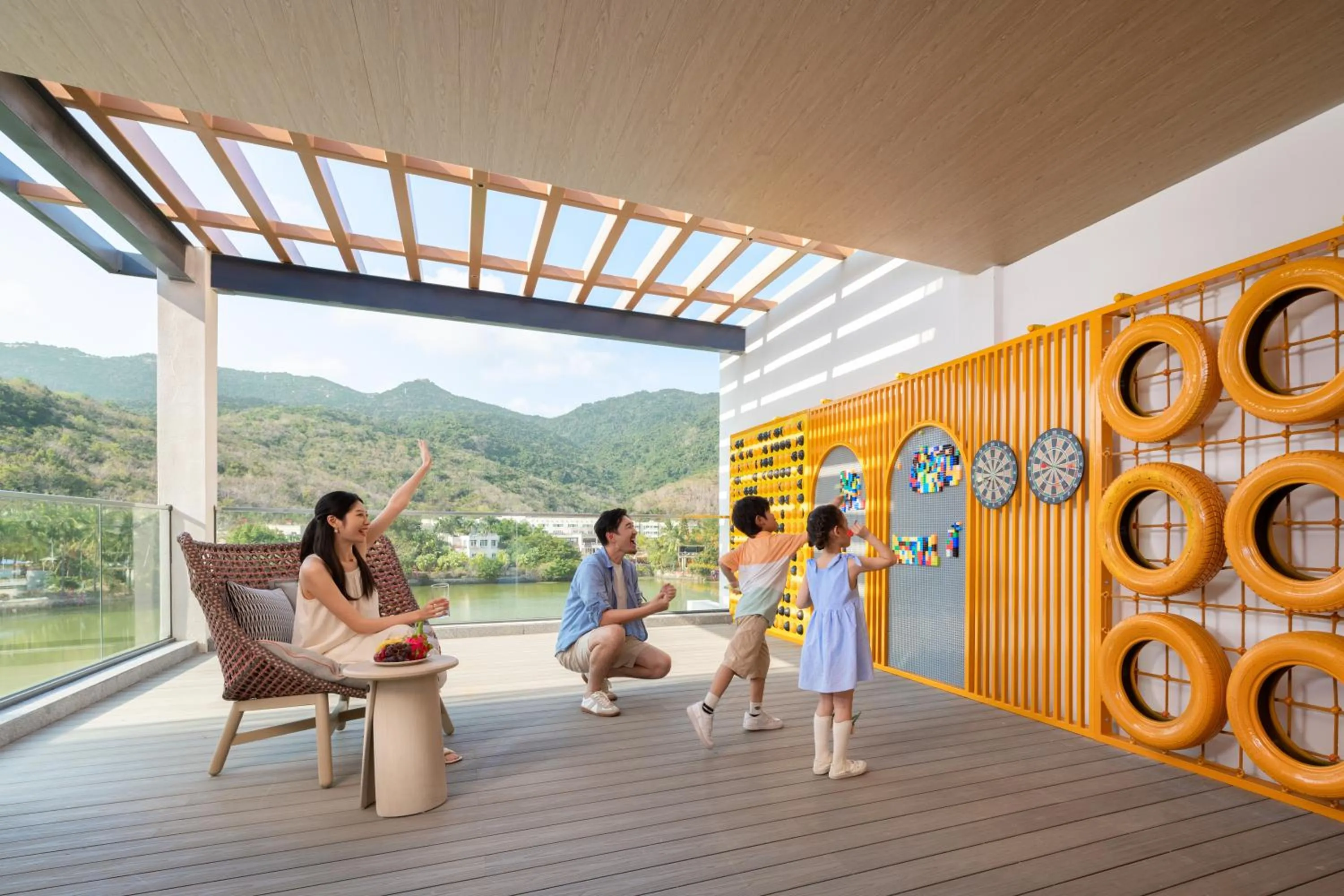 Balcony/Terrace in HUALUXE Sanya Yalong Bay Resort